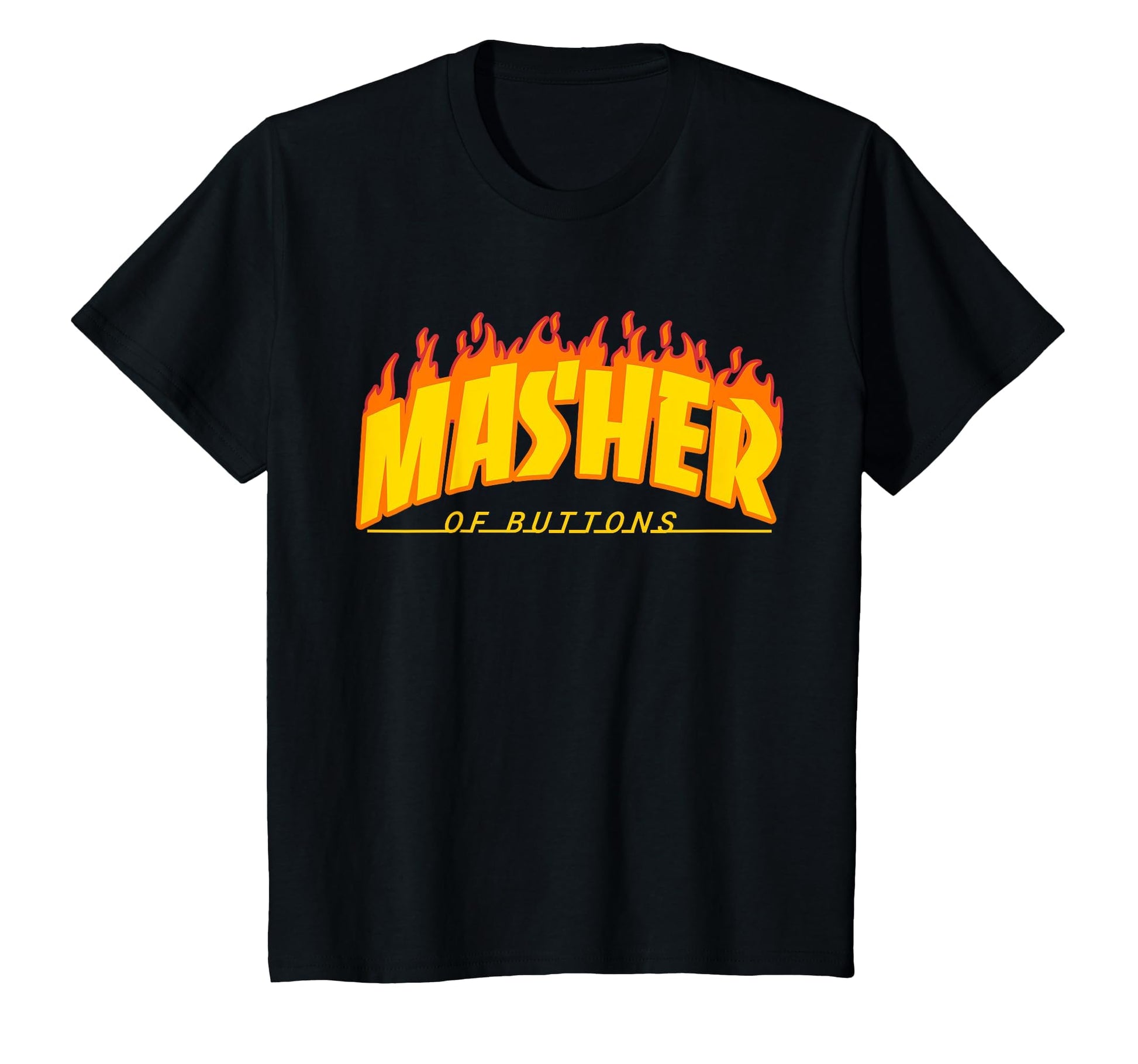 Button Masher Gamer Vaporwave Streetwear T-Shirt - Minimalist Print Unisex - T-Shirt, Sweatshirt, Hoodie