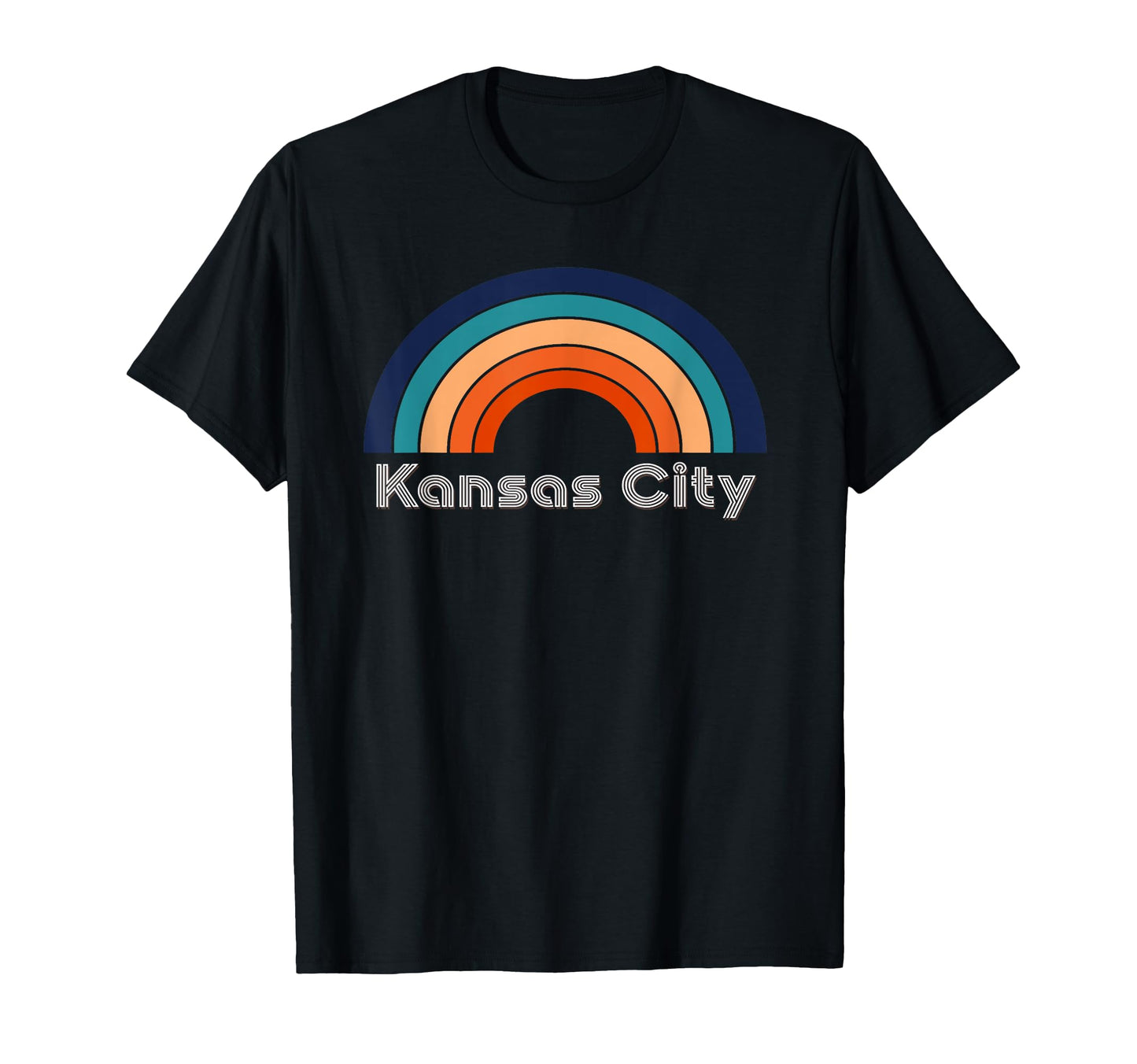Kansas City Rainbow T-Shirt - Novelty Apparel Men Women - T-Shirt, Sweatshirt, Hoodie