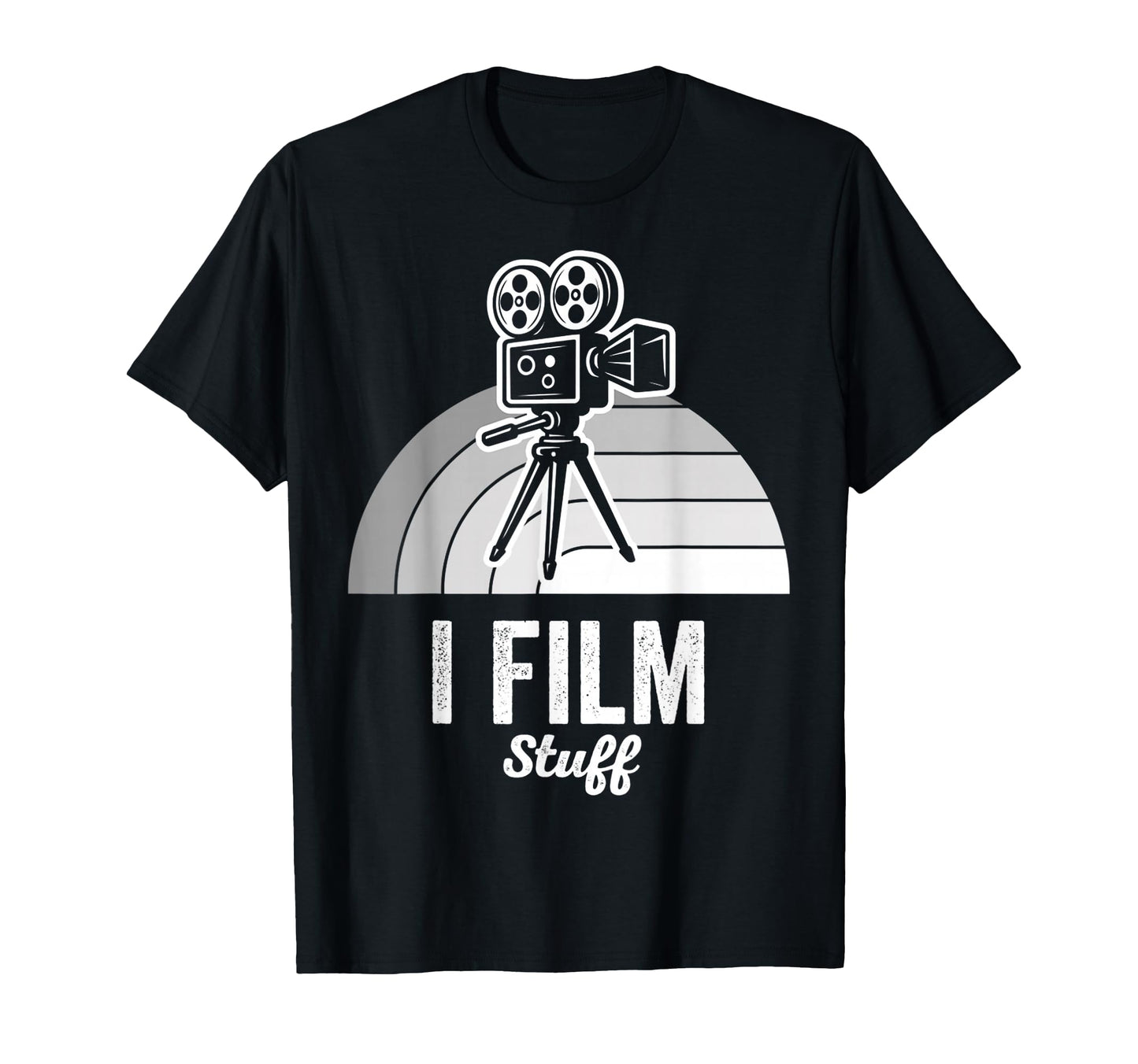 I Film Stuff Camera T-Shirt - Novelty Apparel for Adults - T-Shirt, Sweatshirt, Hoodie
