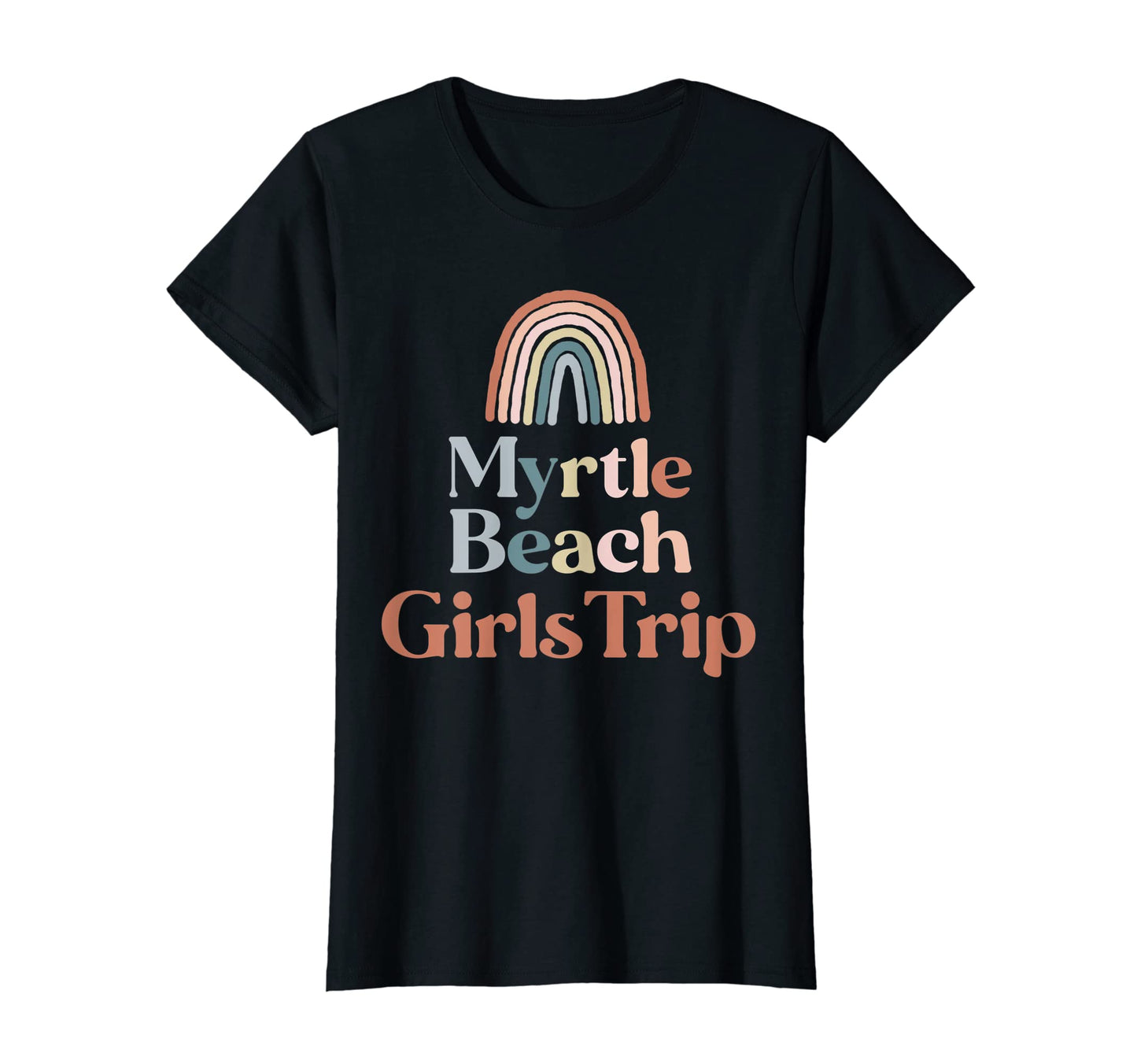 Womens Myrtle Beach Trip Boho T-Shirt - Minimalist Print for Adults - T-Shirt, Sweatshirt, Hoodie