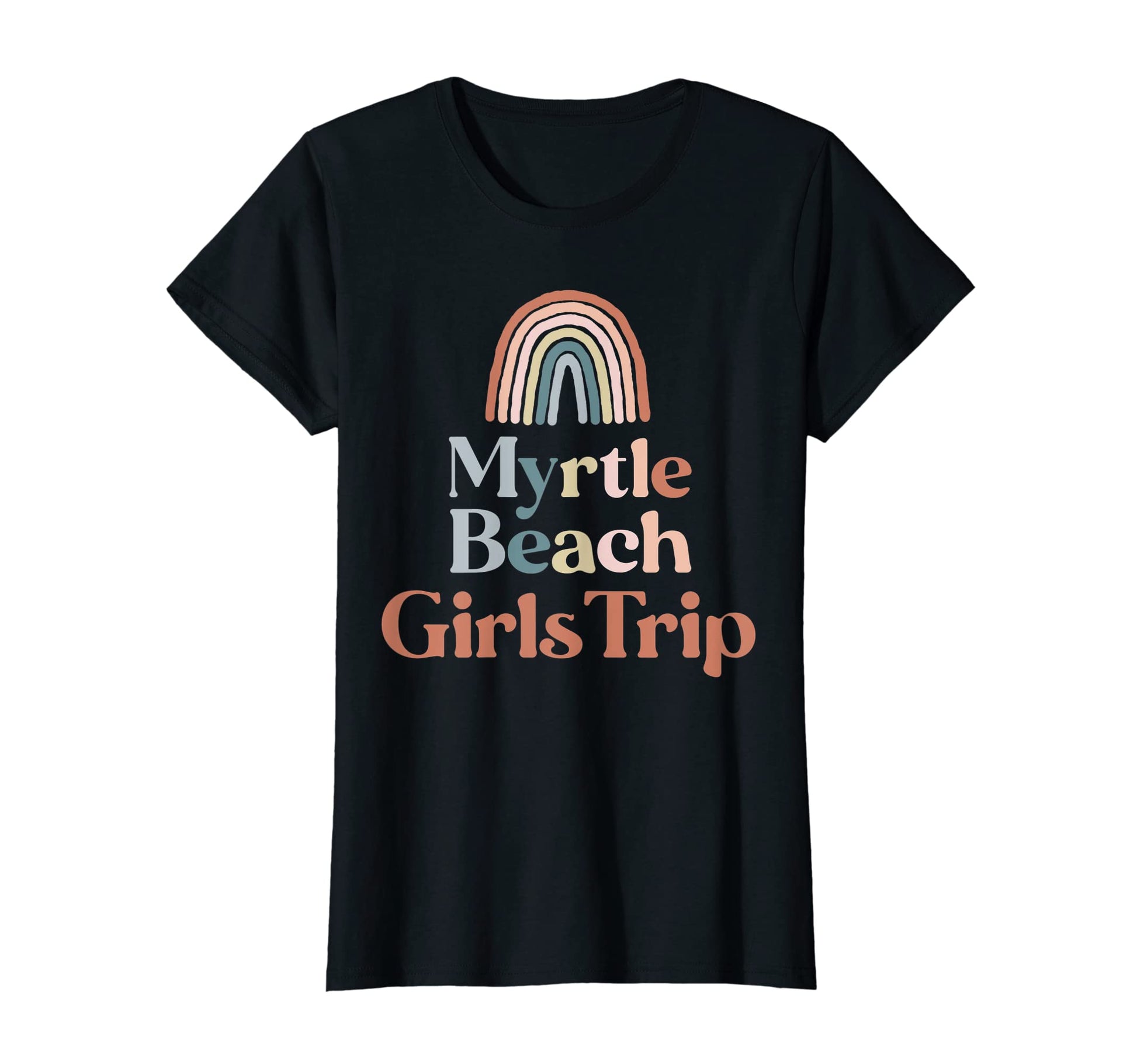 Womens Myrtle Beach Trip Boho T-Shirt - Minimalist Print for Adults - T-Shirt, Sweatshirt, Hoodie