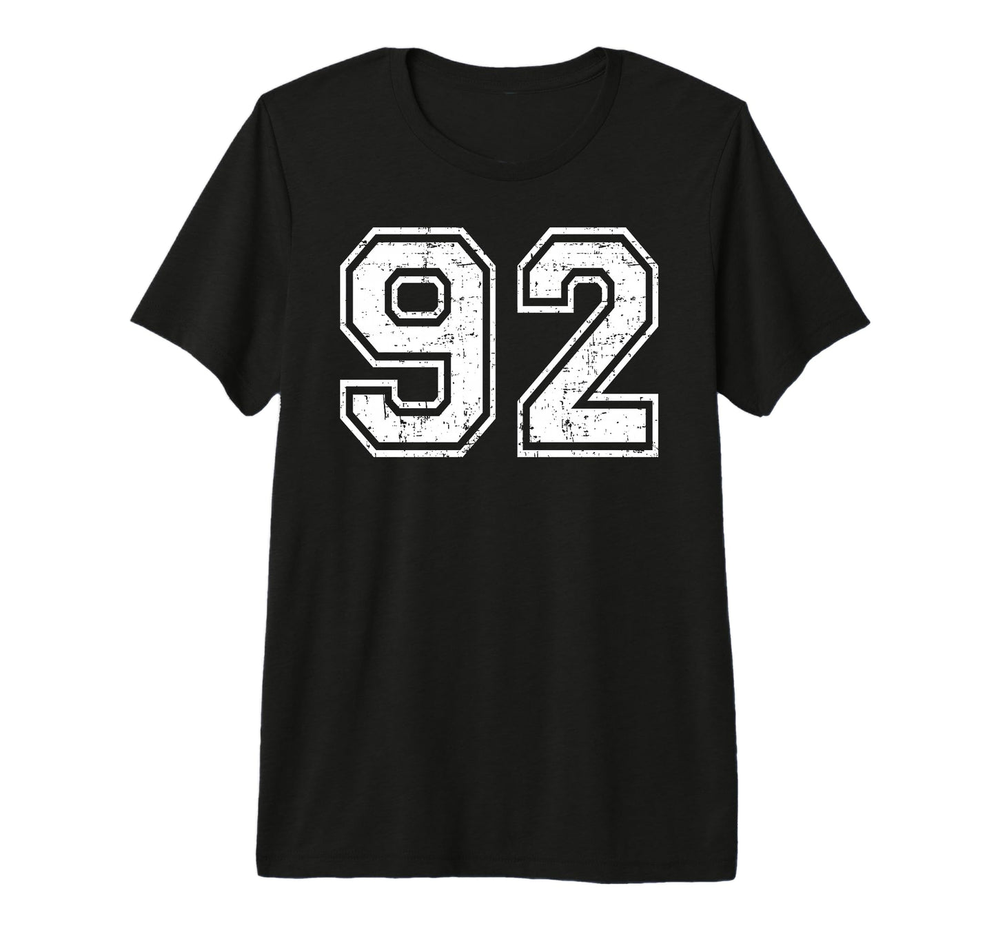 92 Number Ninety Two Team Sports T-Shirt - Streetwear Style Men Women - T-Shirt, Sweatshirt, Hoodie