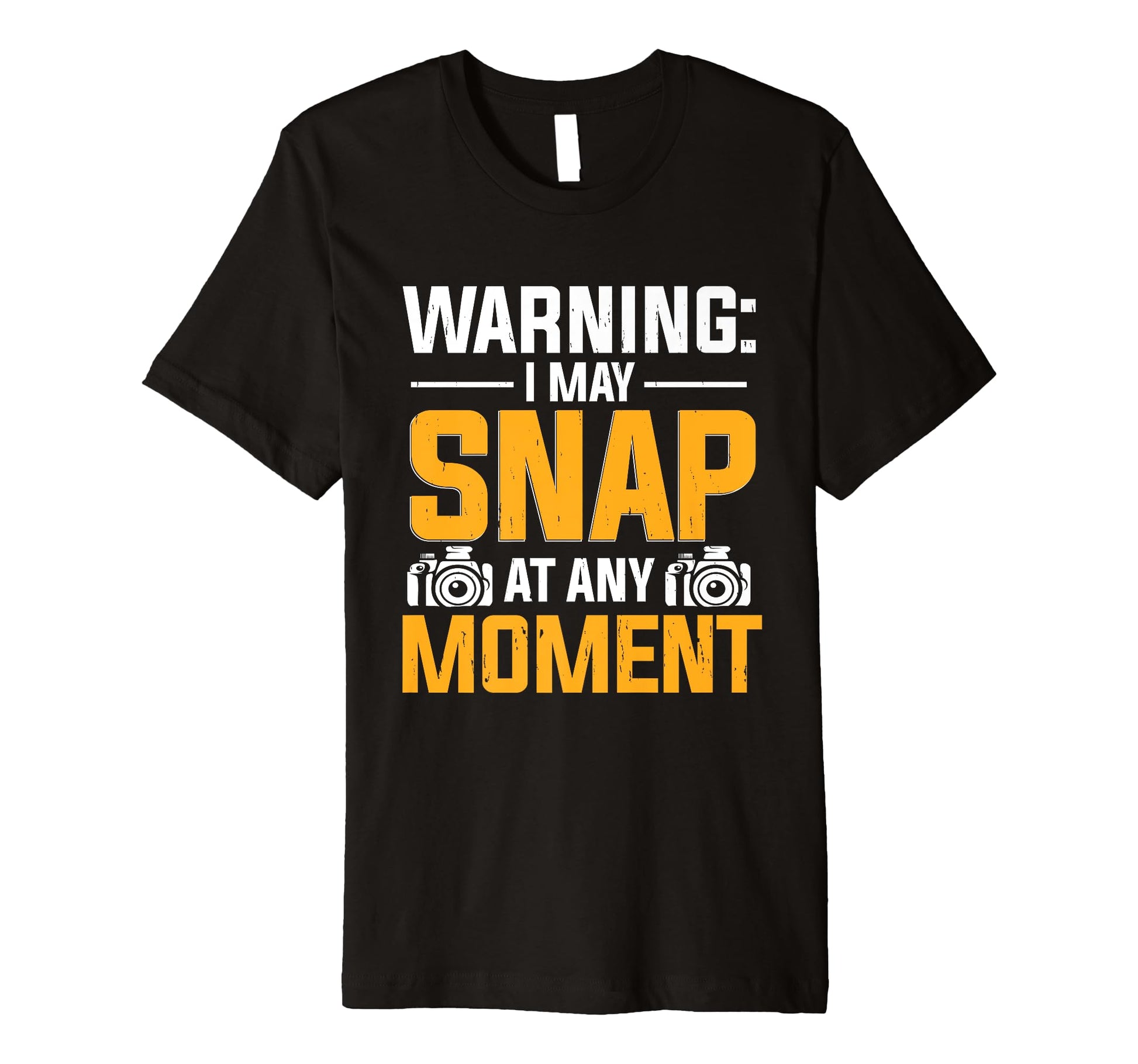 Photo Camera Photographer Flash People T-Shirt - Minimalist Print Unisex - T-Shirt, Sweatshirt, Hoodie