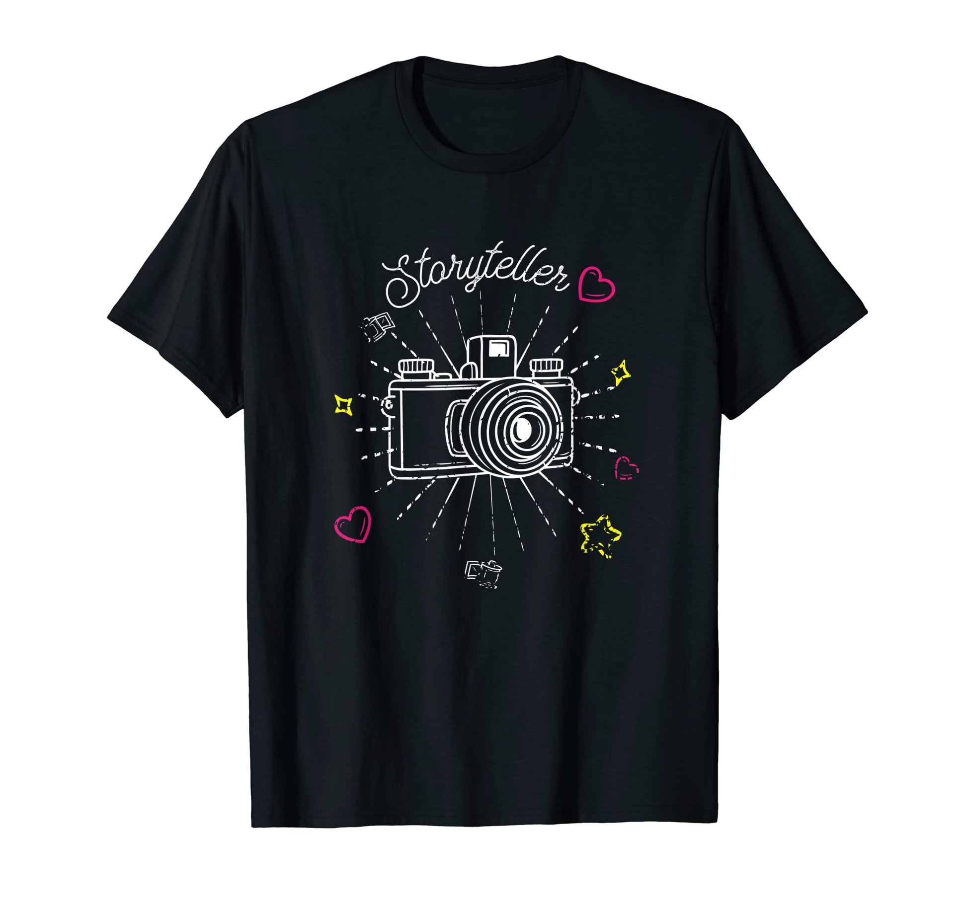 Camera Storyteller Photography Lover T-Shirt - Trendy Graphic Unisex - T-Shirt, Sweatshirt, Hoodie