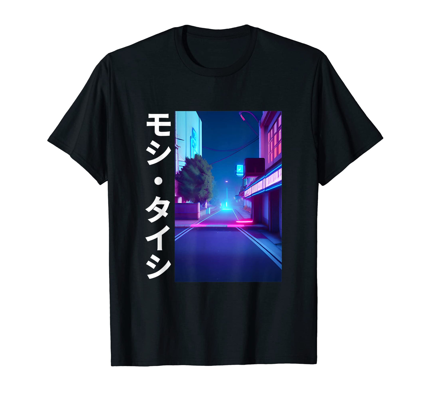 90S Synthwave Japanese Vaporwave T-Shirt - Casual Everyday Wear for Adults - T-Shirt, Sweatshirt, Hoodie