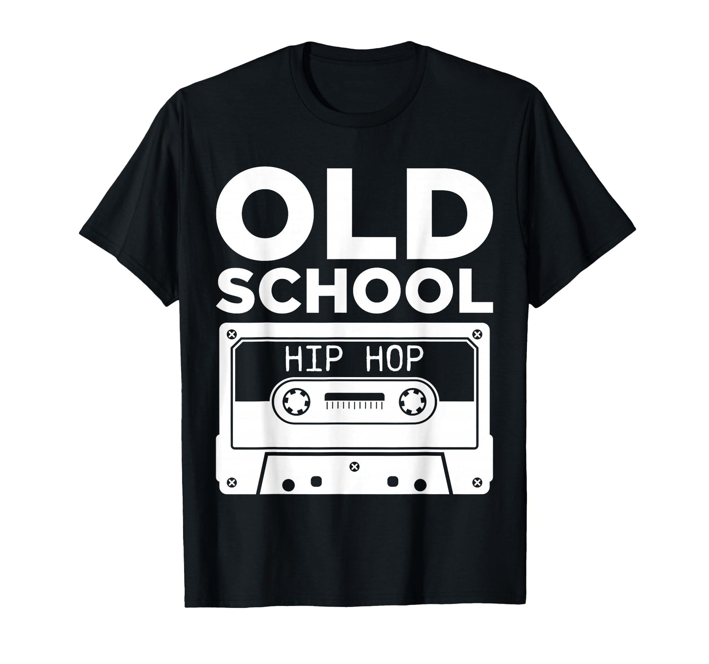 Old School Hip Hop Cassette Cassette Tape T-Shirt - Novelty Apparel Unisex - T-Shirt, Sweatshirt, Hoodie