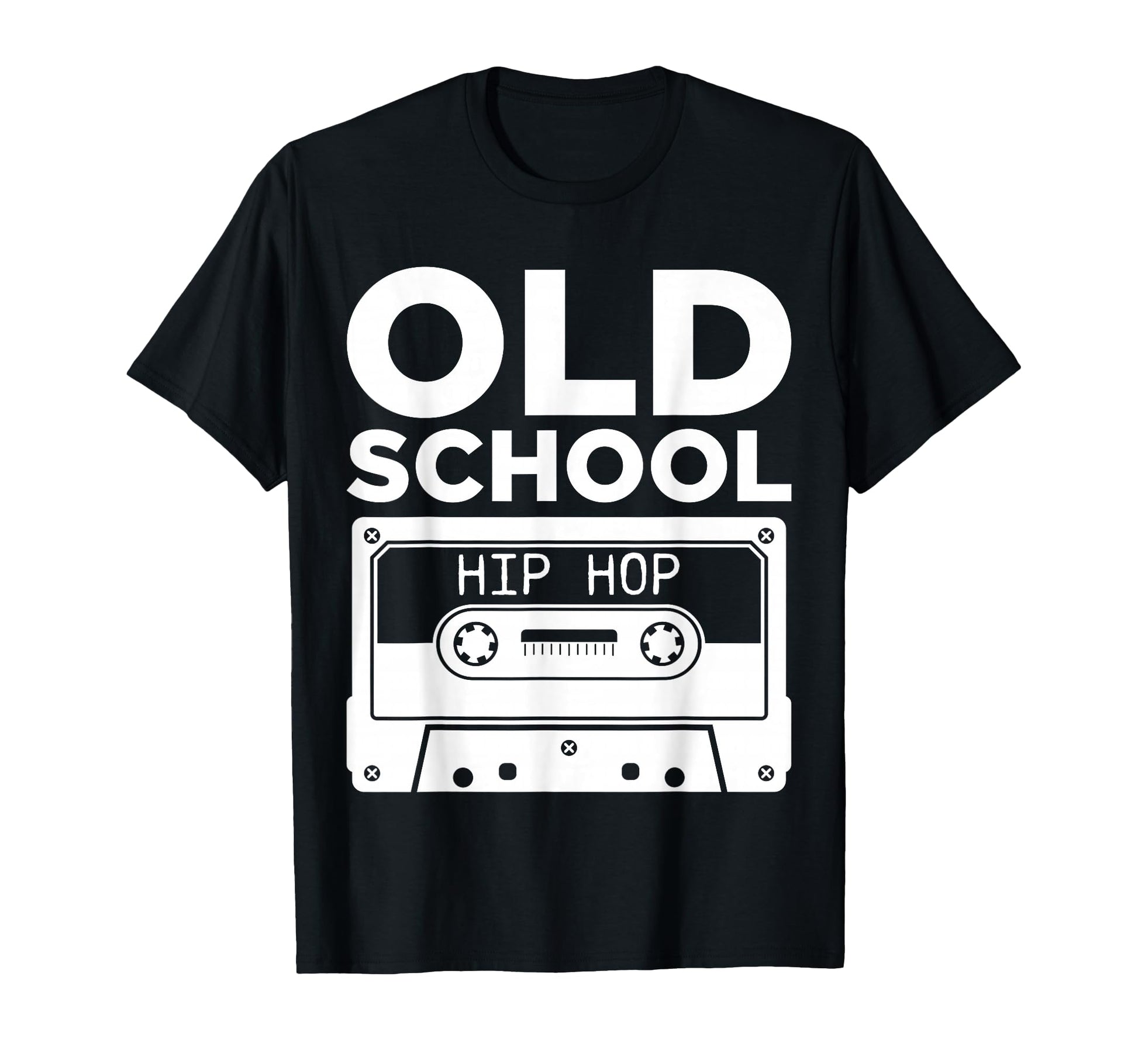 Old School Hip Hop Cassette Cassette Tape T-Shirt - Novelty Apparel Unisex - T-Shirt, Sweatshirt, Hoodie