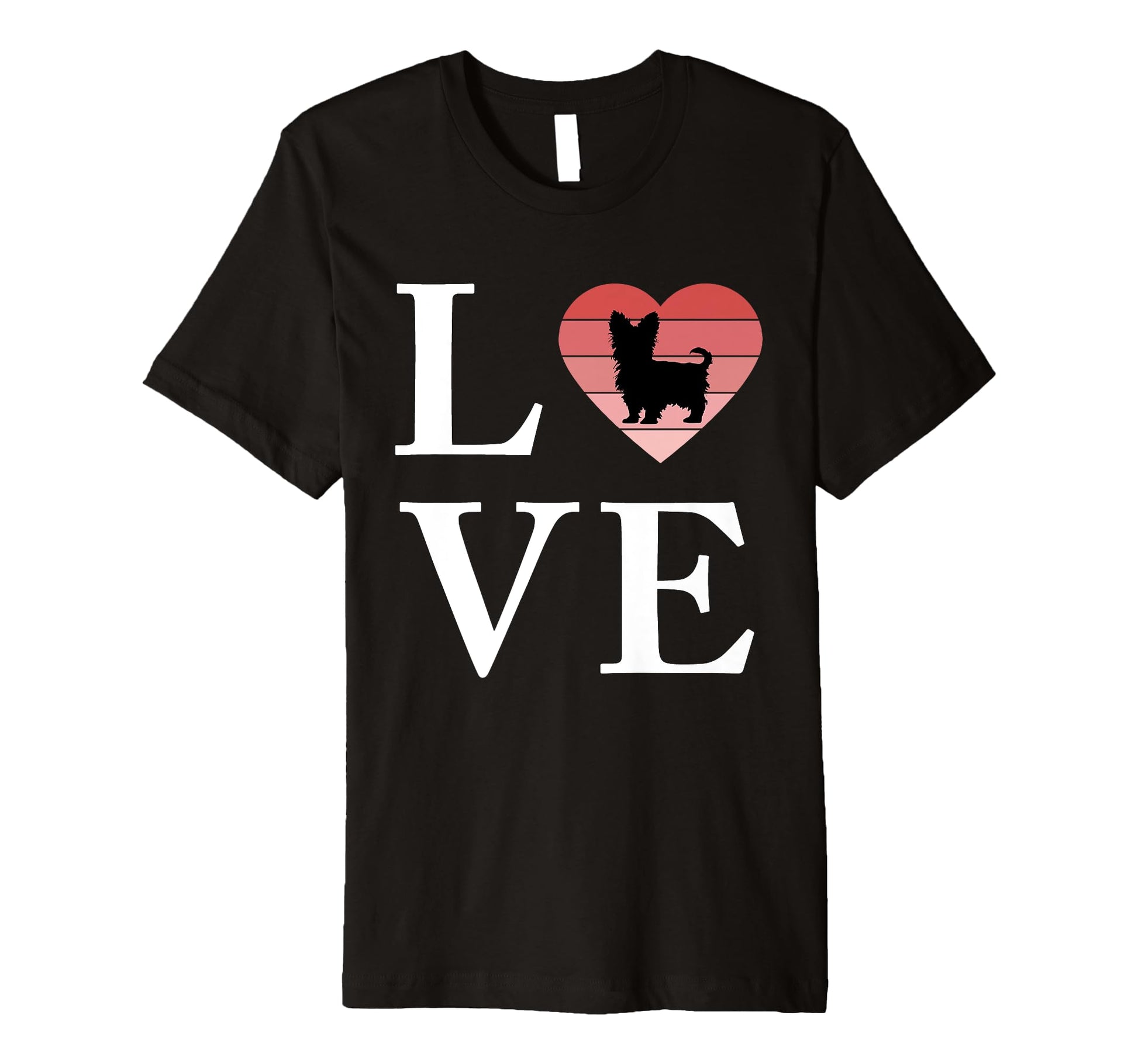 Dog Breed Yorkshire Terrier Word Love T-Shirt - Unique Graphic for Adults - T-Shirt, Sweatshirt, Hoodie