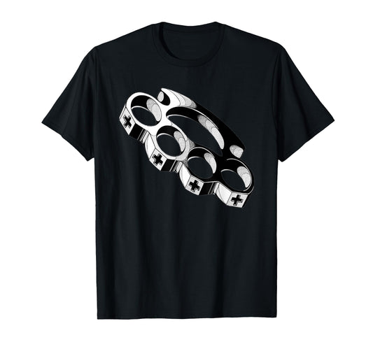 Blackwork Tattoo Flash Knuckles T-Shirt - Casual Everyday Wear Unisex - T-Shirt, Sweatshirt, Hoodie