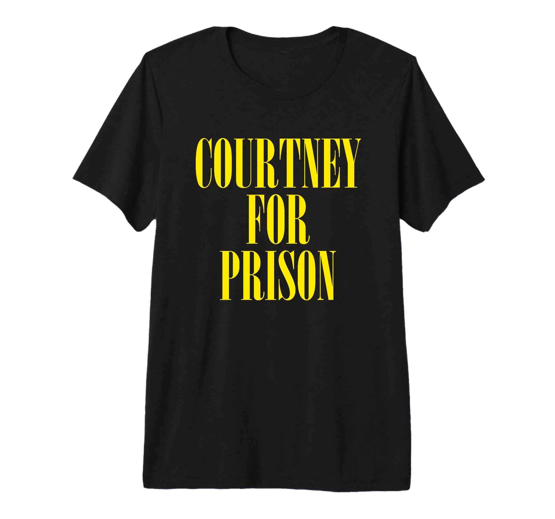 Courtney Prison Funny Punk Rock T-Shirt - Casual Everyday Wear Men Women - T-Shirt, Sweatshirt, Hoodie