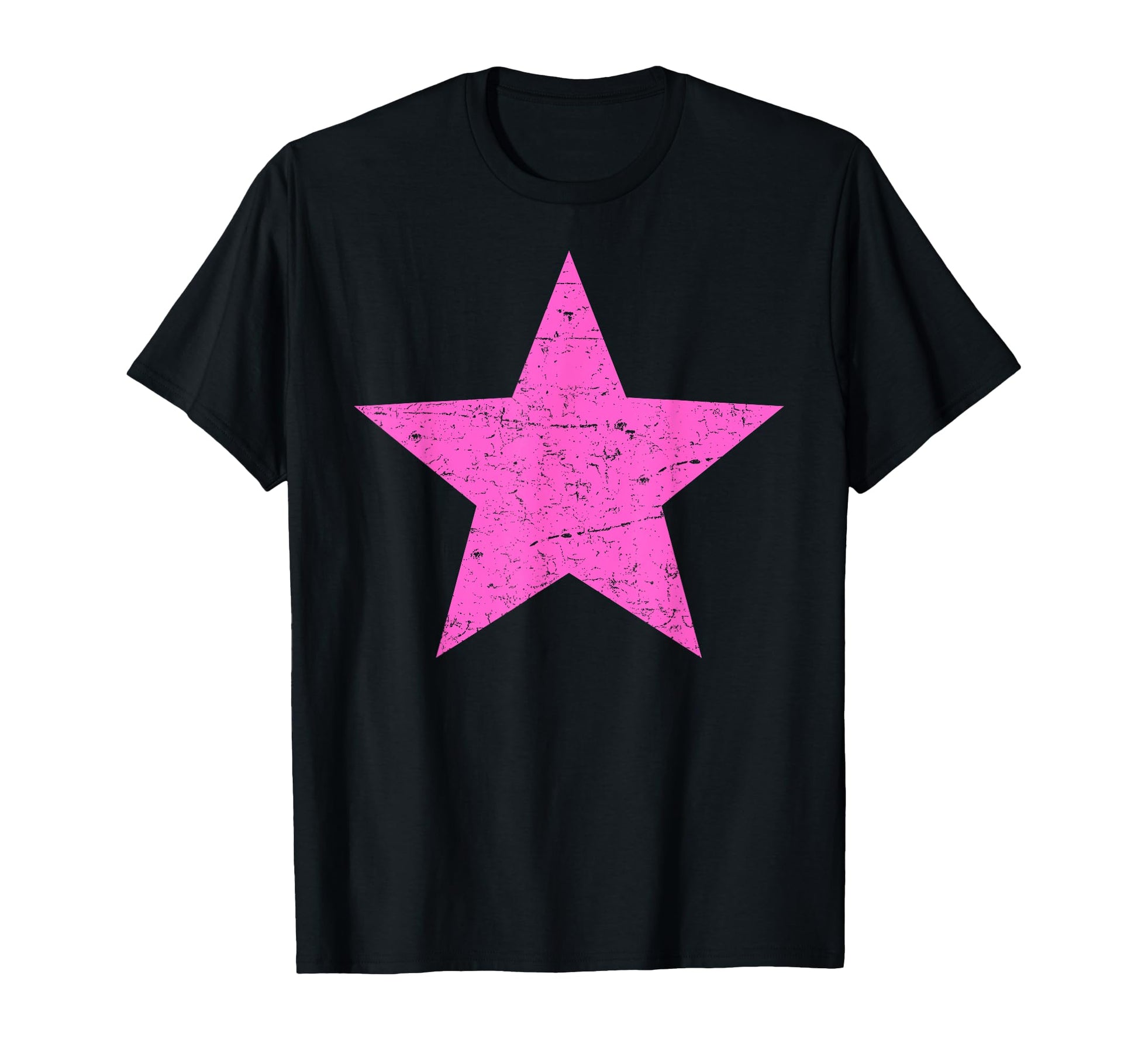 Grunge Alternative Distressed Red Star T-Shirt - Unique Graphic for Adults - T-Shirt, Sweatshirt, Hoodie