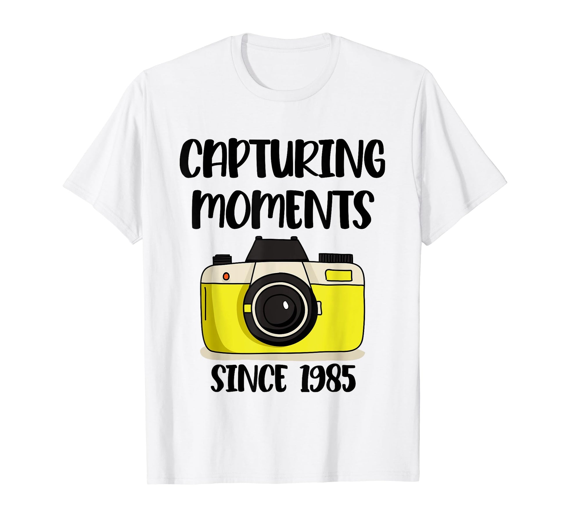 Photographer Birthday Capturing Moments T-Shirt - Graphic Print Unisex - T-Shirt, Sweatshirt, Hoodie