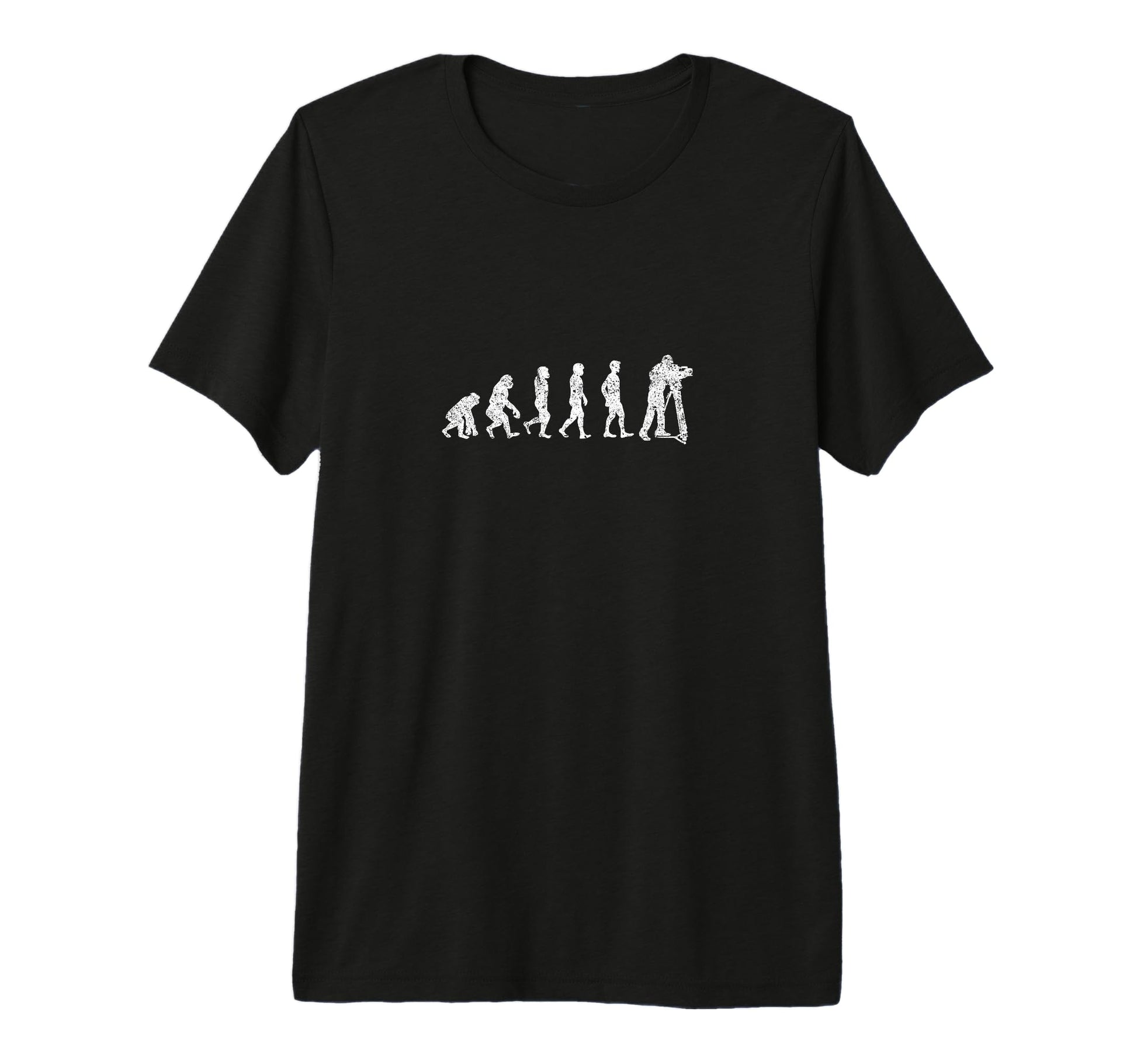 Cameraman Evolution Filmmaker Camera T-Shirt - Streetwear Style for Adults - T-Shirt, Sweatshirt, Hoodie
