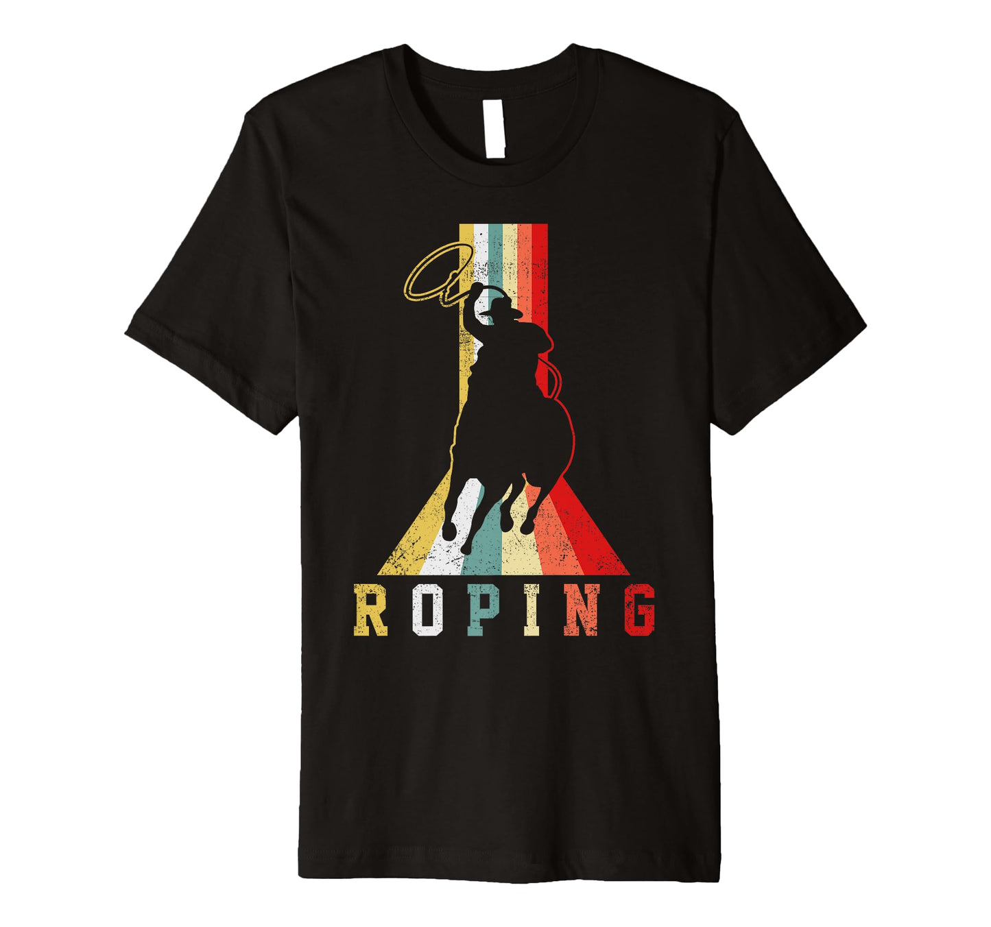 Roping Cowboy T-Shirt - Fun Novelty Design Men Women - T-Shirt, Sweatshirt, Hoodie