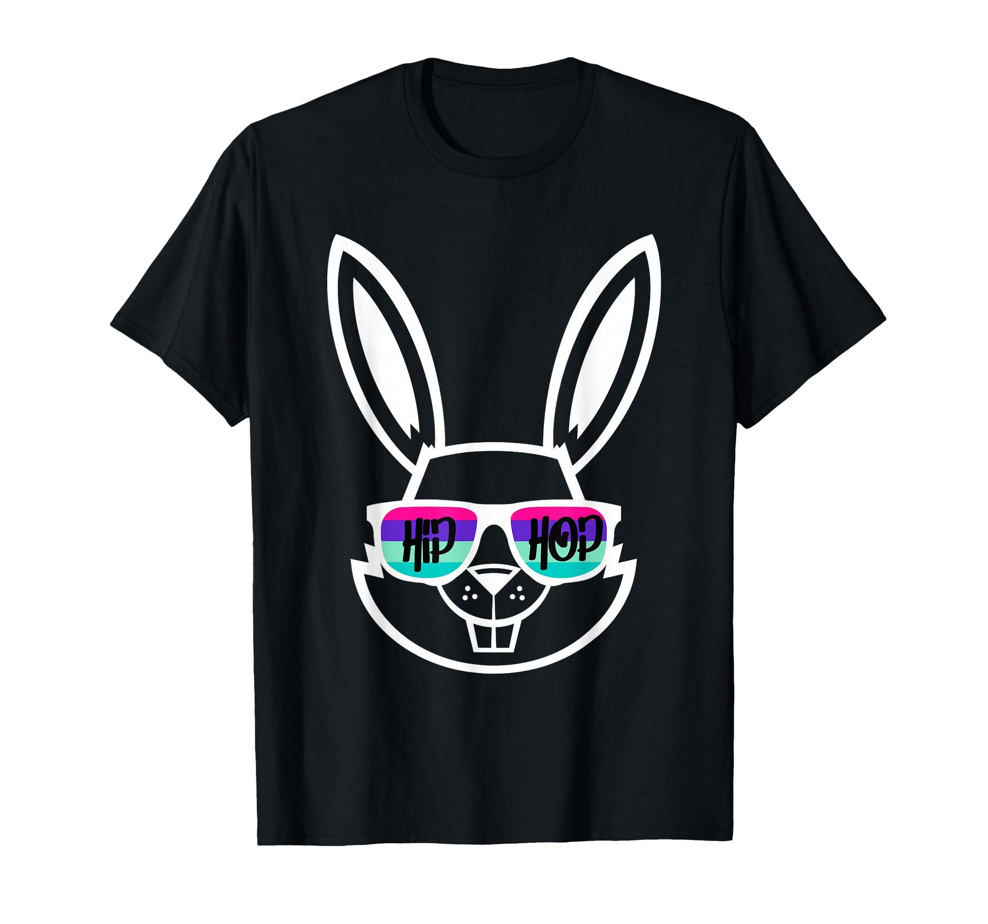 Rapmusk Bunny Hip Hop Bunny T-Shirt - Fun Novelty Design Unisex - T-Shirt, Sweatshirt, Hoodie