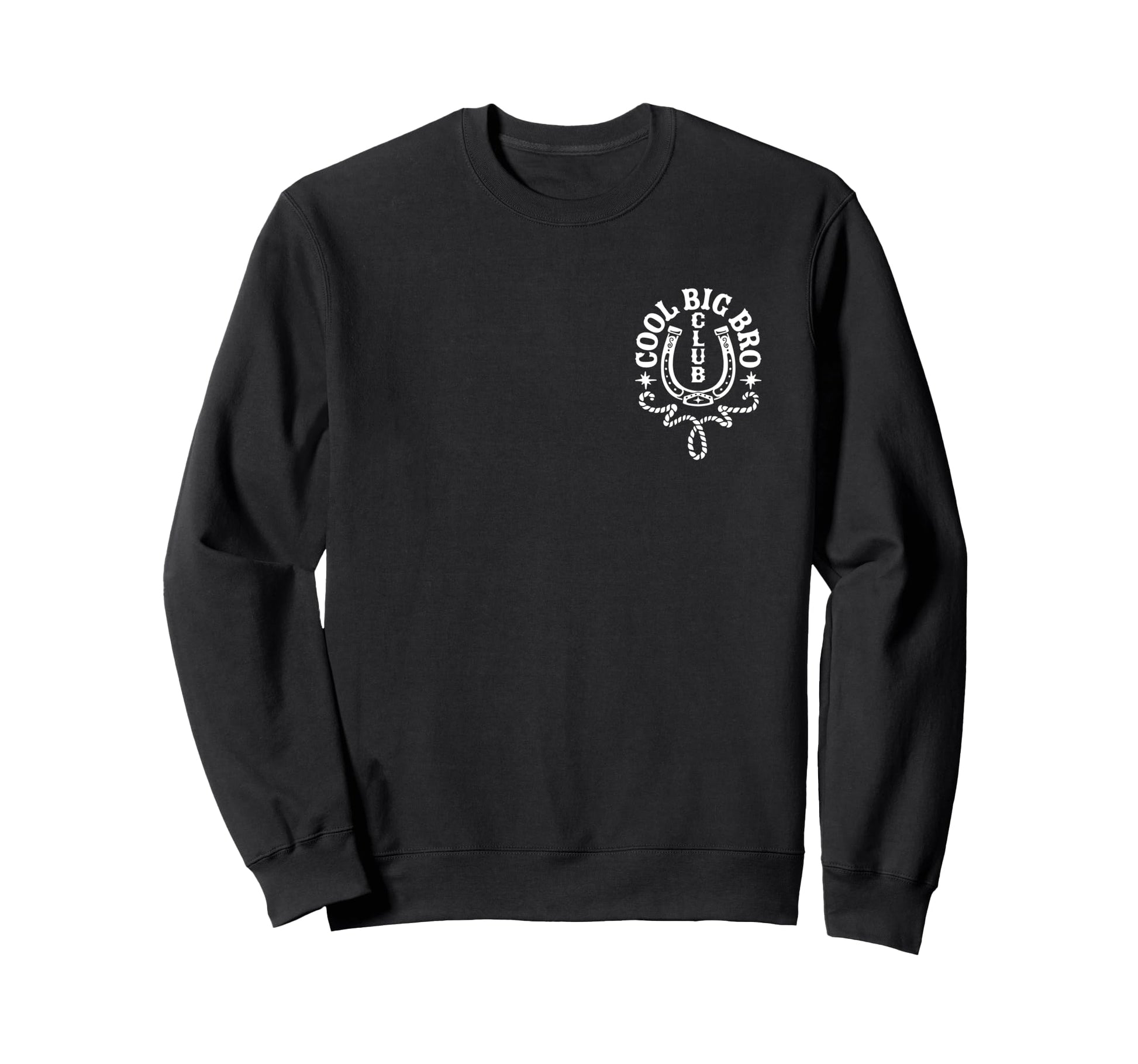 Big Bro Club Western Sweatshirt - Novelty Apparel for Adults - T-Shirt, Sweatshirt, Hoodie
