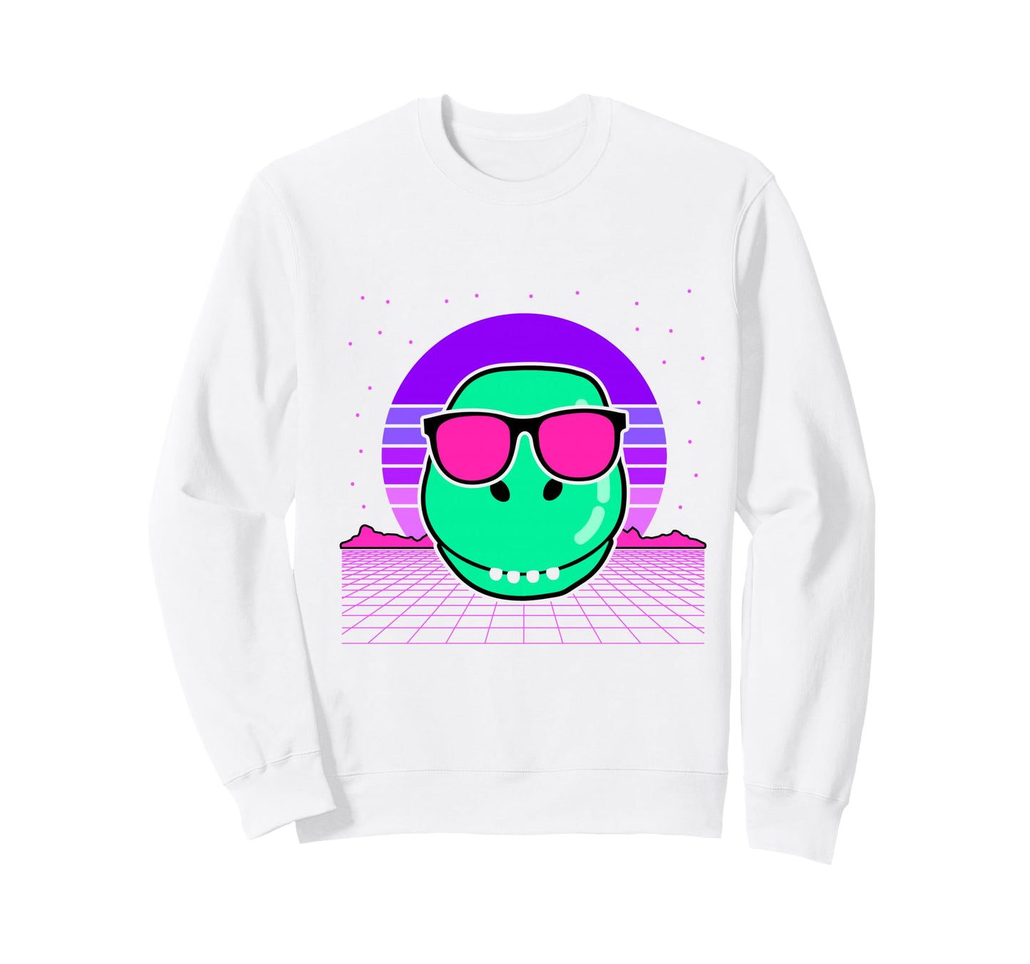 Aesthetic Vaporwave Outfits Dinosaur Sweatshirt - Streetwear Style Unisex - T-Shirt, Sweatshirt, Hoodie