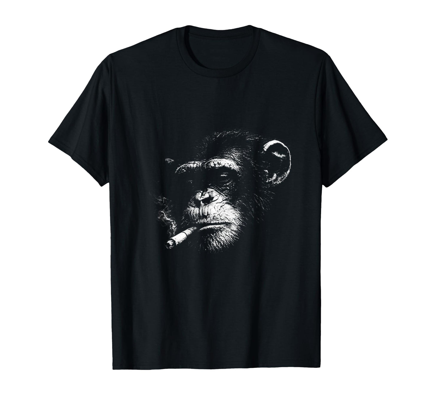 Grunge Cigarette Chimpanzee Meme 90S Y2K T-Shirt - Streetwear Style Unisex - T-Shirt, Sweatshirt, Hoodie