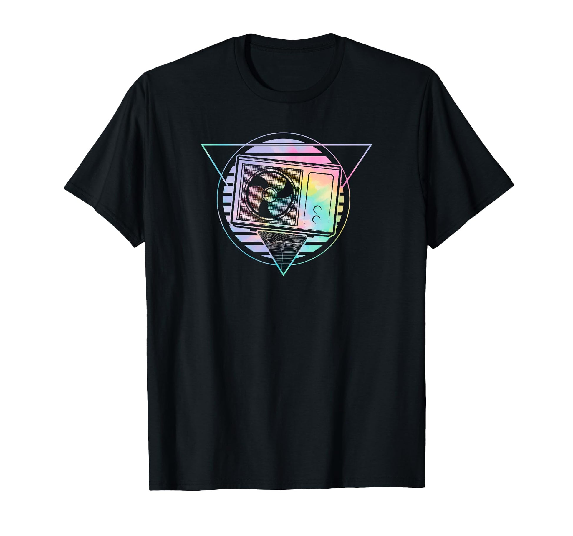 Futuristic Ac Mechanic Synthwave T-Shirt - Minimalist Print Unisex - T-Shirt, Sweatshirt, Hoodie