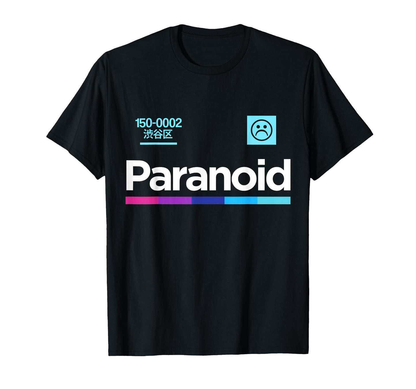 Paranoid Aesthetic Vaporwave T-Shirt - Trendy Graphic Unisex - T-Shirt, Sweatshirt, Hoodie