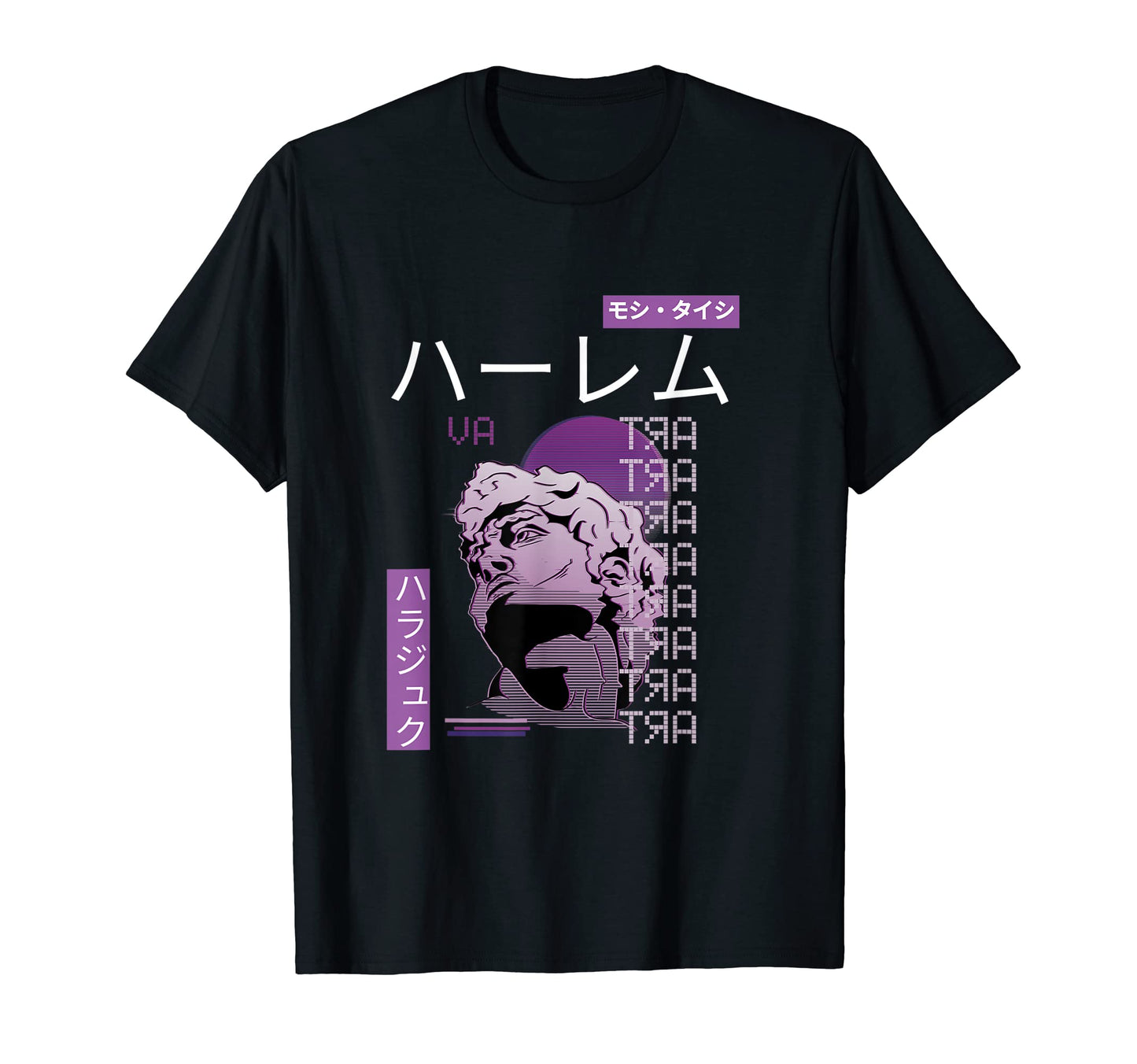 Vaporwave Statue Aesthetic Art Glitch T-Shirt - Unique Graphic Unisex - T-Shirt, Sweatshirt, Hoodie