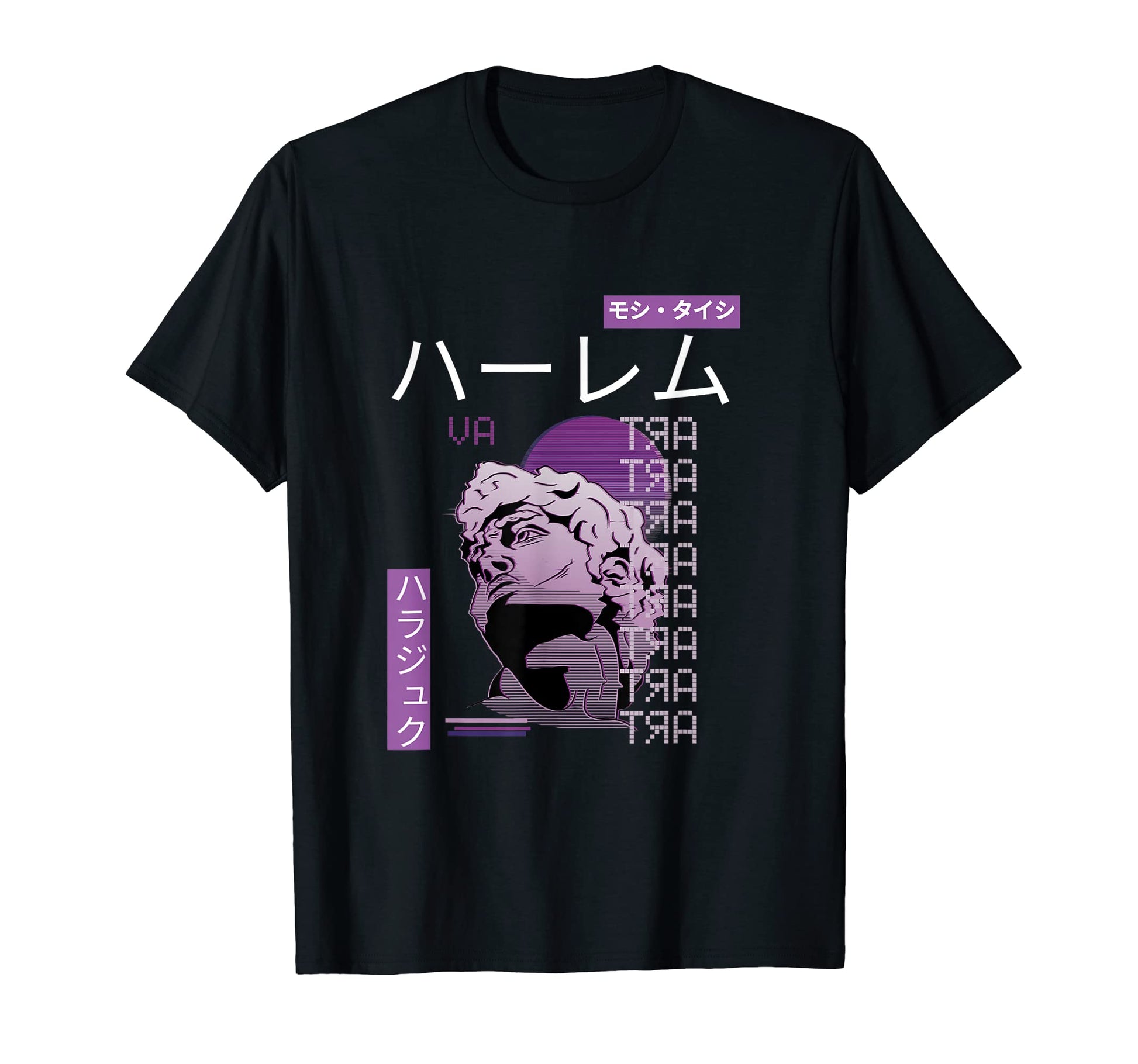 Vaporwave Statue Aesthetic Art Glitch T-Shirt - Unique Graphic Unisex - T-Shirt, Sweatshirt, Hoodie