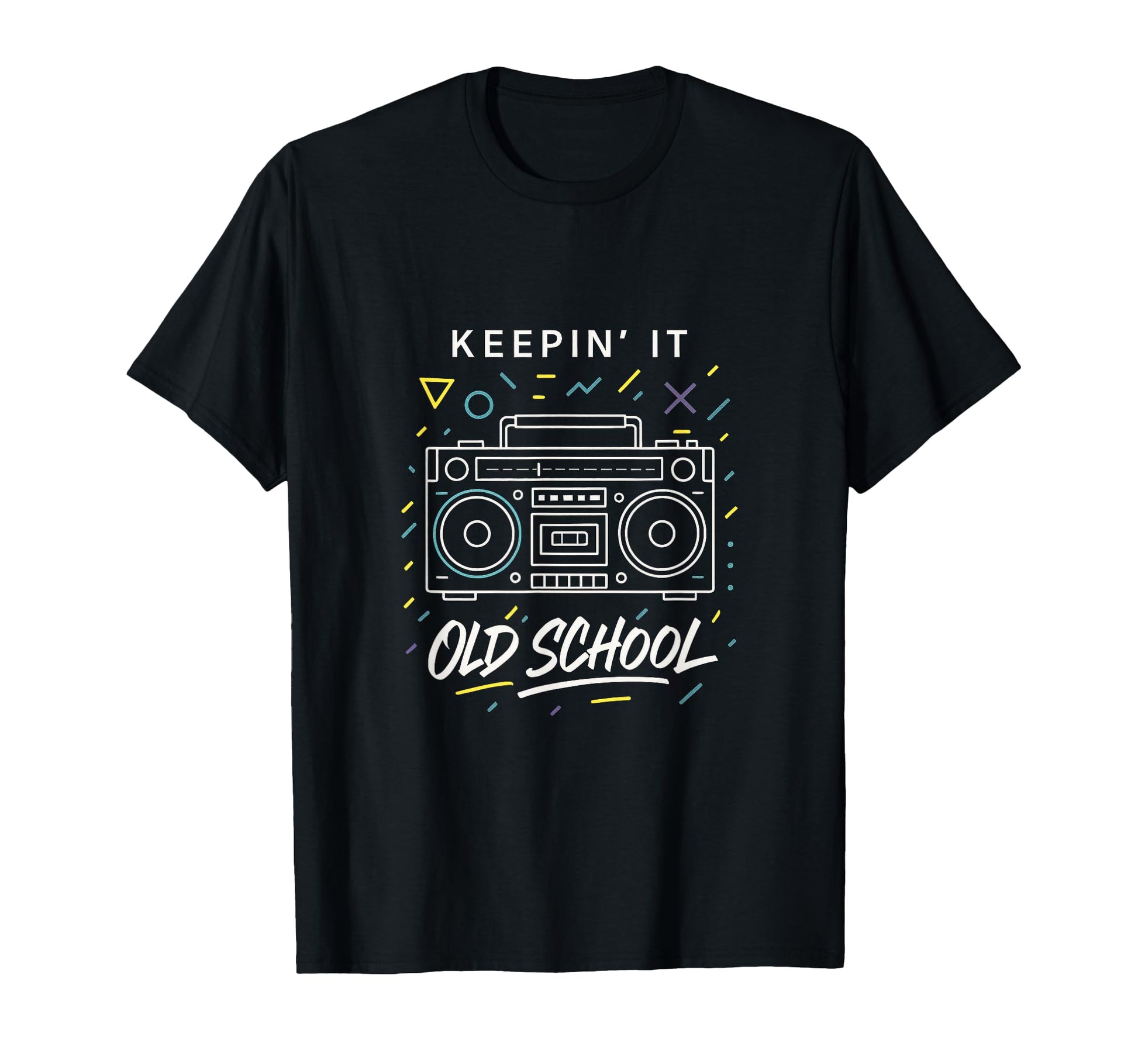Keepin It Old School Hip Hop T-Shirt - Streetwear Style for Adults - T-Shirt, Sweatshirt, Hoodie