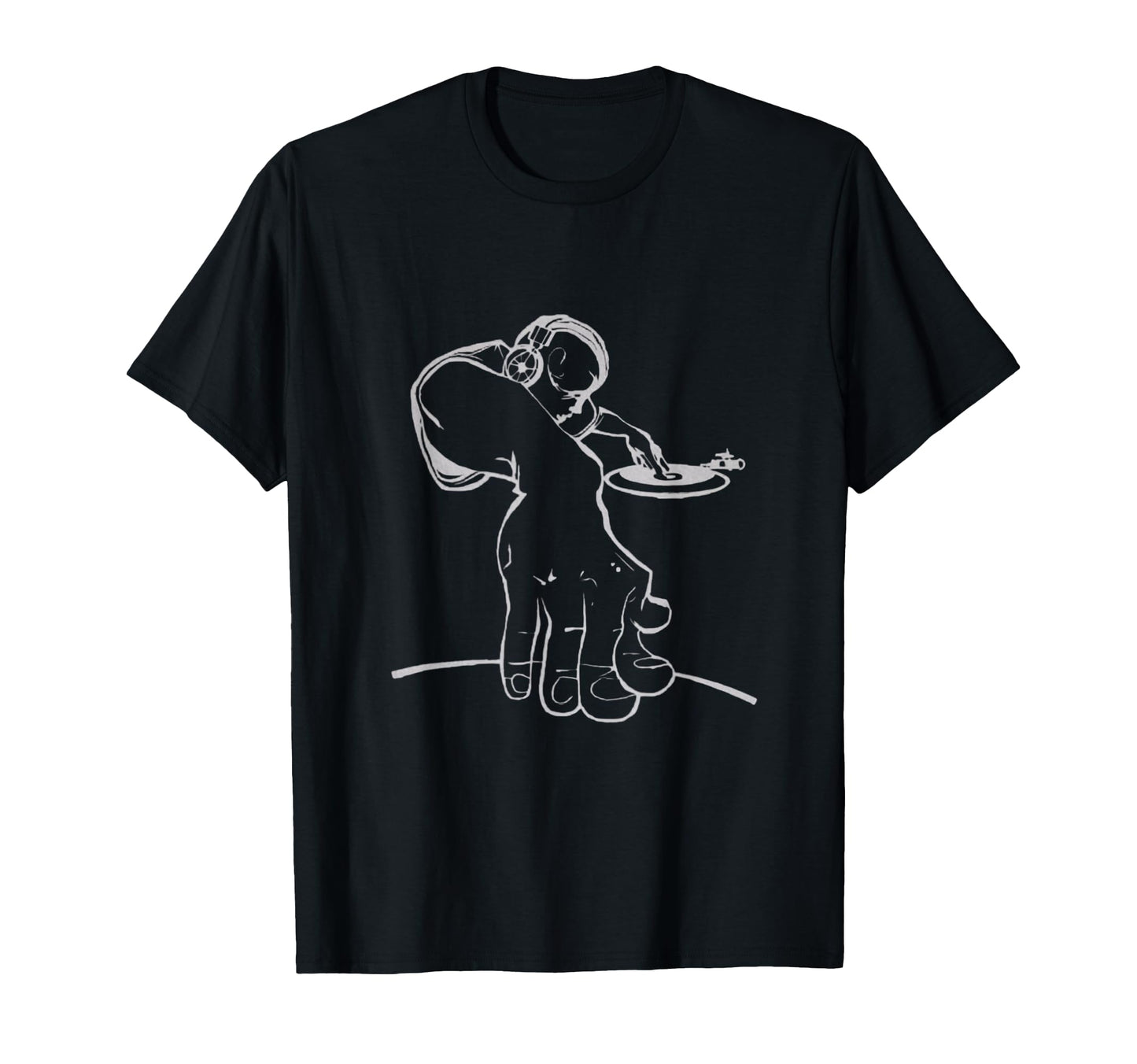 Raised Old School Hip Hop Dj T-Shirt - Novelty Apparel for Adults - T-Shirt, Sweatshirt, Hoodie