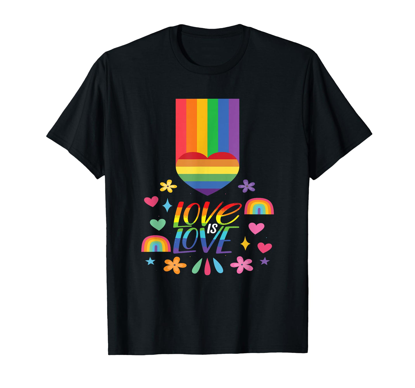 Pride Day Lgbt Rainbow Lovers T-Shirt - Graphic Print Men Women - T-Shirt, Sweatshirt, Hoodie
