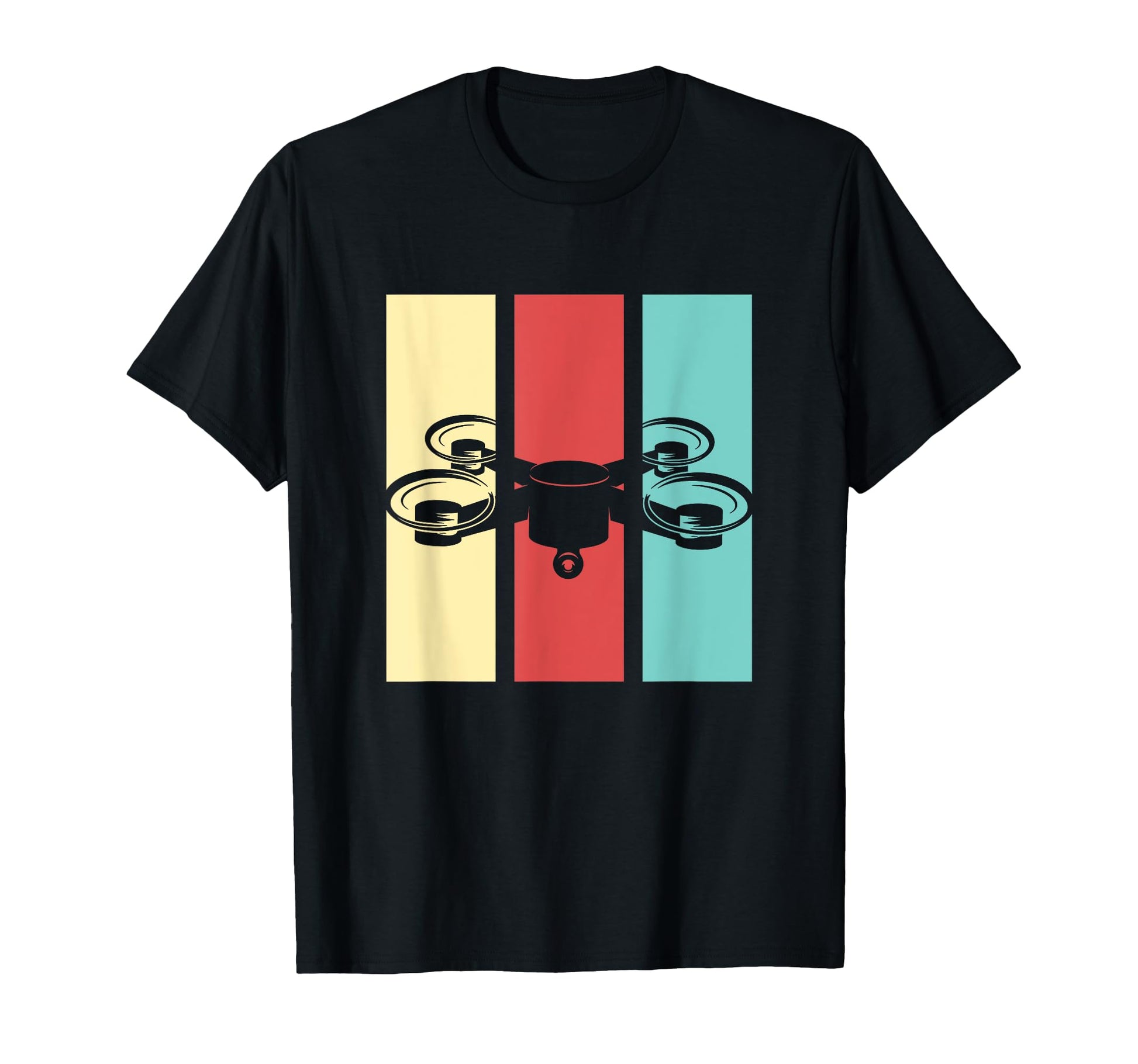 Quadcopter Fpv Drone Pilot Multicopter T-Shirt - Custom Art Print Unisex - T-Shirt, Sweatshirt, Hoodie