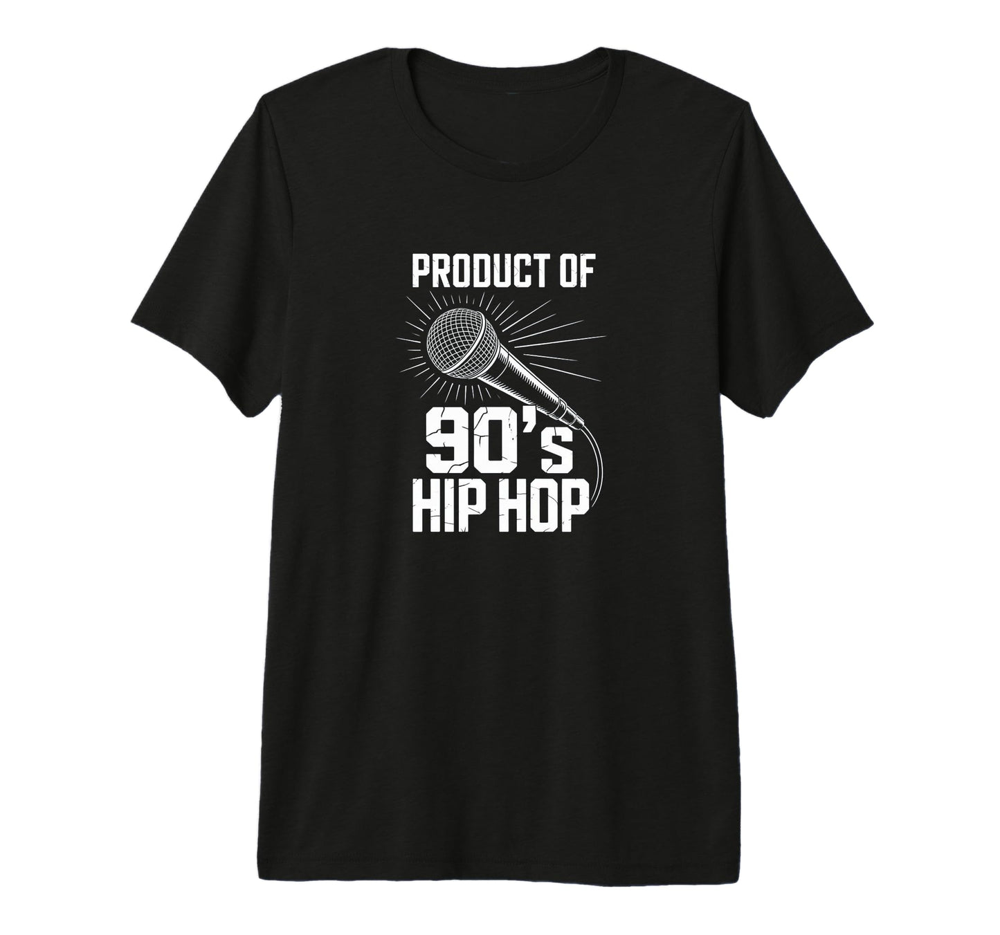 Product 90S Hip Hop Music Microphone T-Shirt - Casual Everyday Wear Unisex - T-Shirt, Sweatshirt, Hoodie