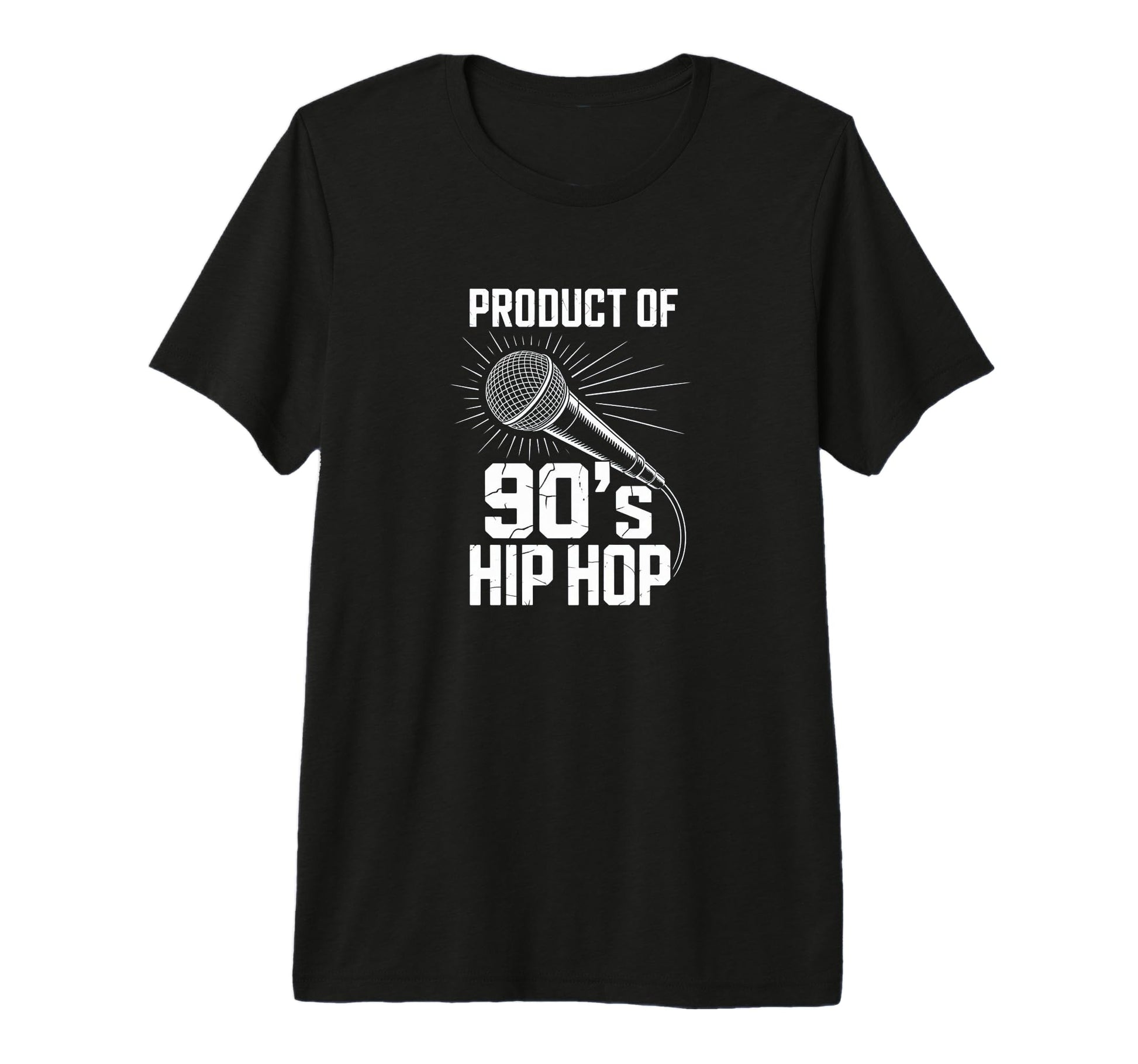 Product 90S Hip Hop Music Microphone T-Shirt - Casual Everyday Wear Unisex - T-Shirt, Sweatshirt, Hoodie