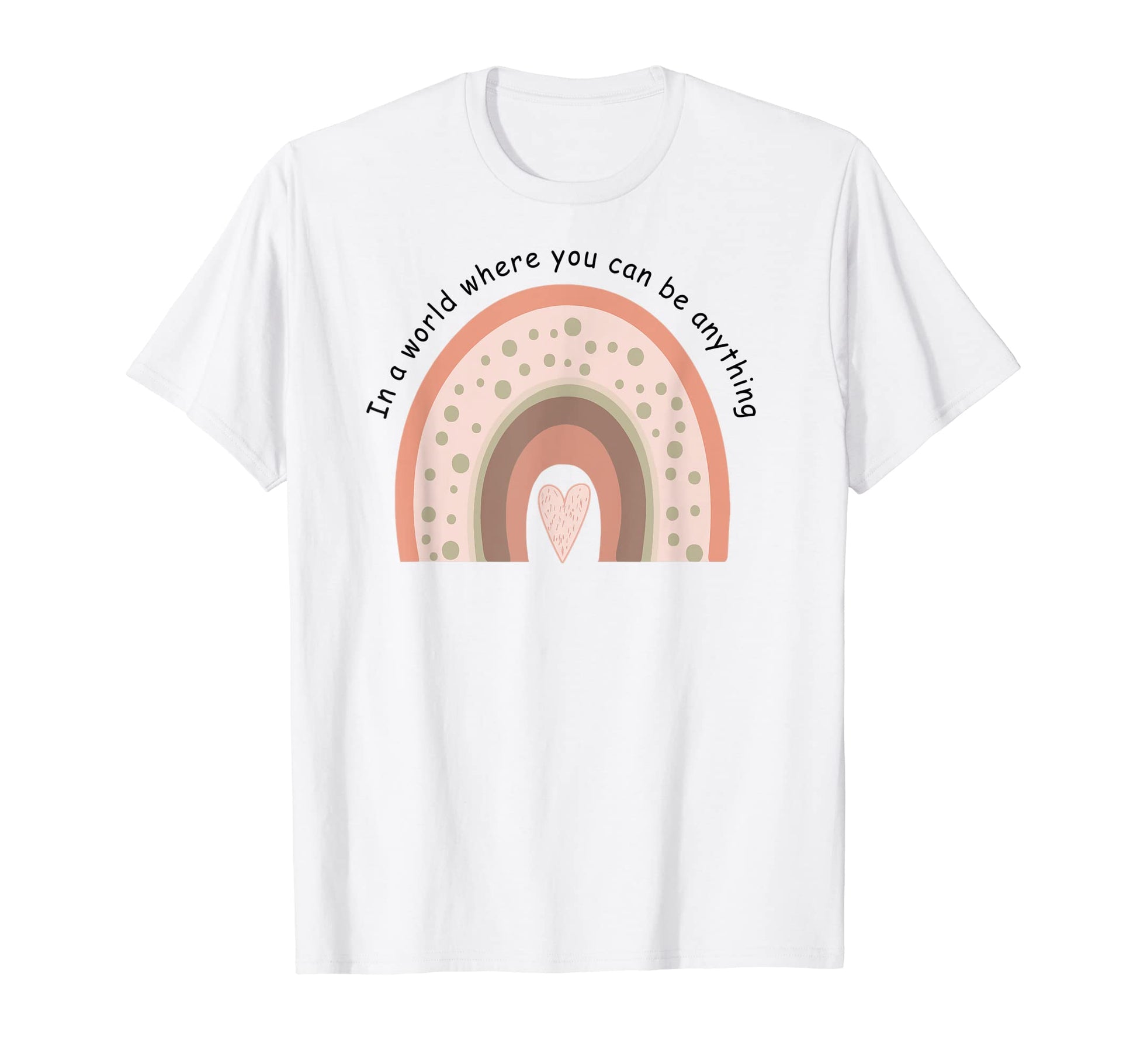 Rainbow Be Kind Kindness T-Shirt - Novelty Apparel for Adults - T-Shirt, Sweatshirt, Hoodie