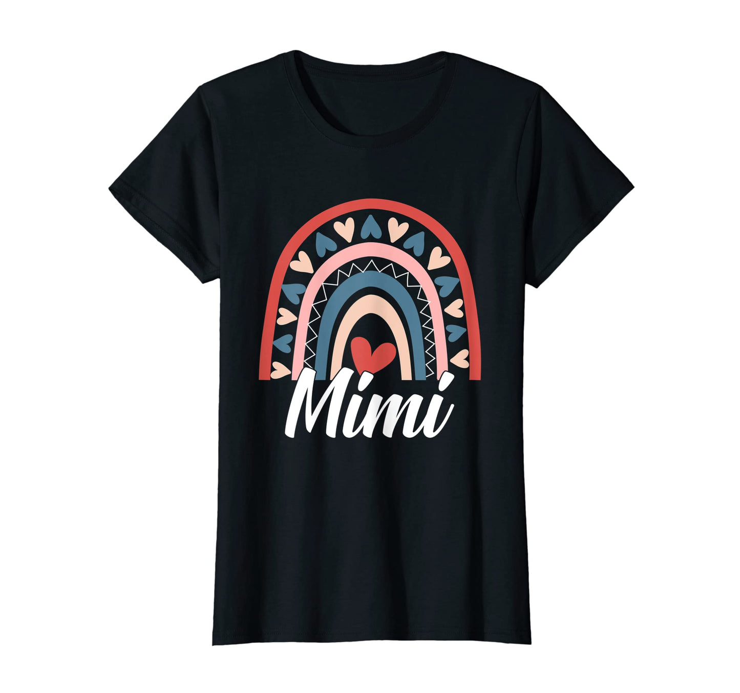 Womens Mothers Day Boho Mimi Rainbow T-Shirt - Streetwear Style Unisex - T-Shirt, Sweatshirt, Hoodie