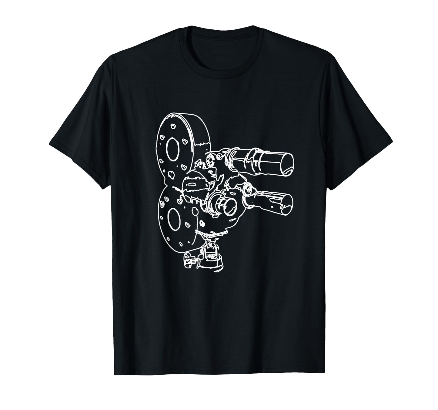 Film Camera Video Camera Oldschool Camera T-Shirt - Minimalist Print Unisex - T-Shirt, Sweatshirt, Hoodie