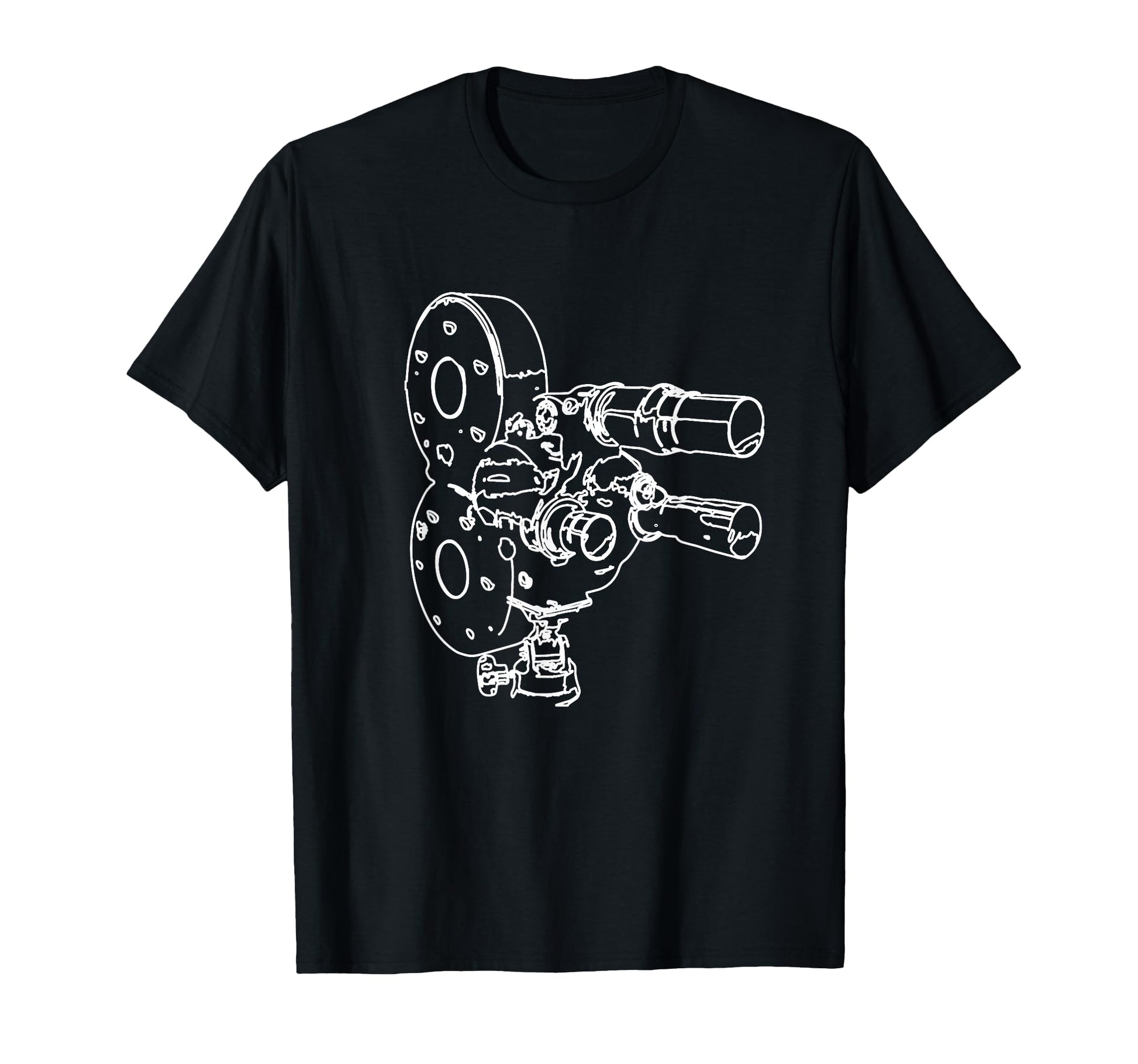 Film Camera Video Camera Oldschool Camera T-Shirt - Minimalist Print Unisex - T-Shirt, Sweatshirt, Hoodie
