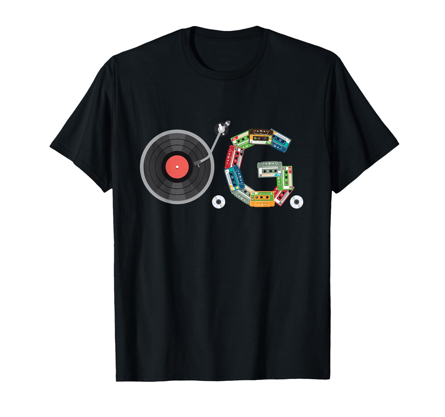 O G 80S 90S Old School Hip Hop T-Shirt - Novelty Apparel for Adults - T-Shirt, Sweatshirt, Hoodie