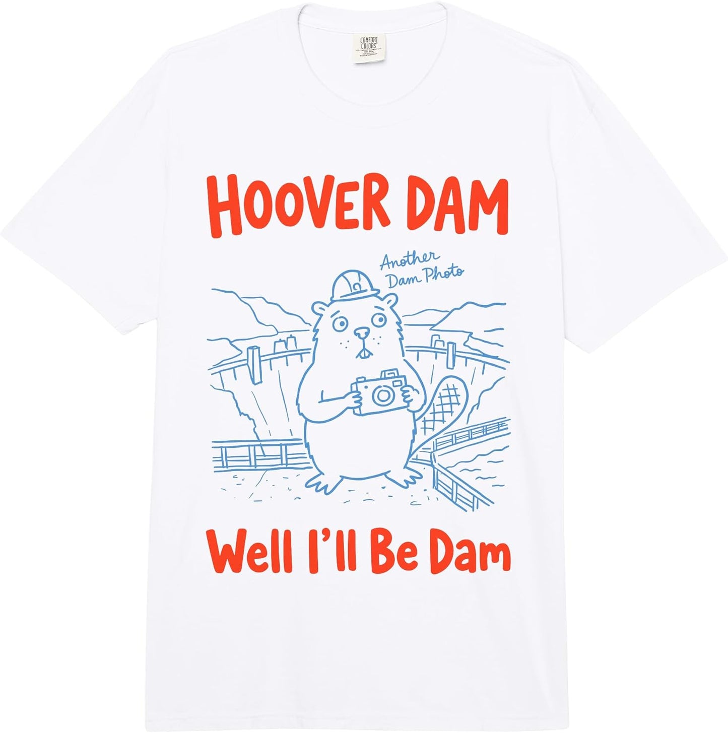 Retro Beaver Photography Road Trip Vacation Merch - Adult & Kids T-Shirts, Sweatshirts & Hoodies apparel design preview 1