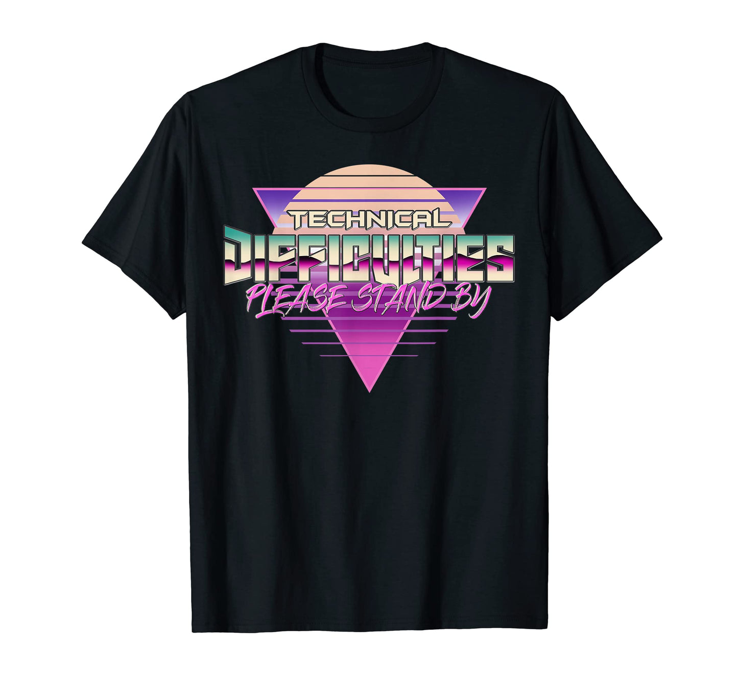 Technical Difficulties Tech Vaporwave T-Shirt - Minimalist Print Unisex - T-Shirt, Sweatshirt, Hoodie