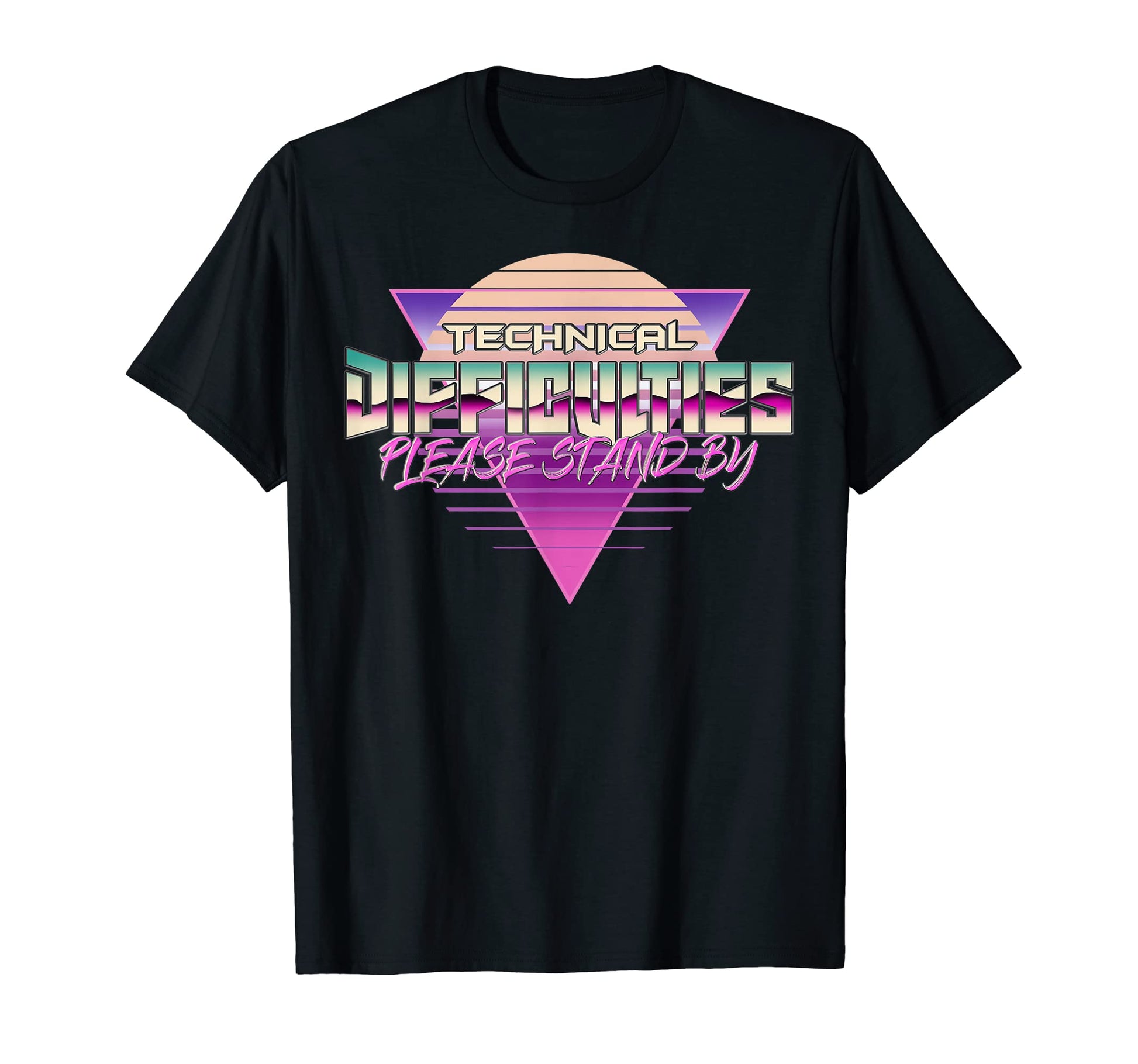 Technical Difficulties Tech Vaporwave T-Shirt - Minimalist Print Unisex - T-Shirt, Sweatshirt, Hoodie