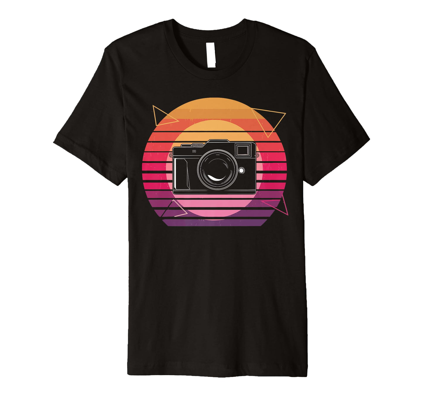 Sunset Camera Photography Lover Camera T-Shirt - Novelty Apparel for Adults - T-Shirt, Sweatshirt, Hoodie
