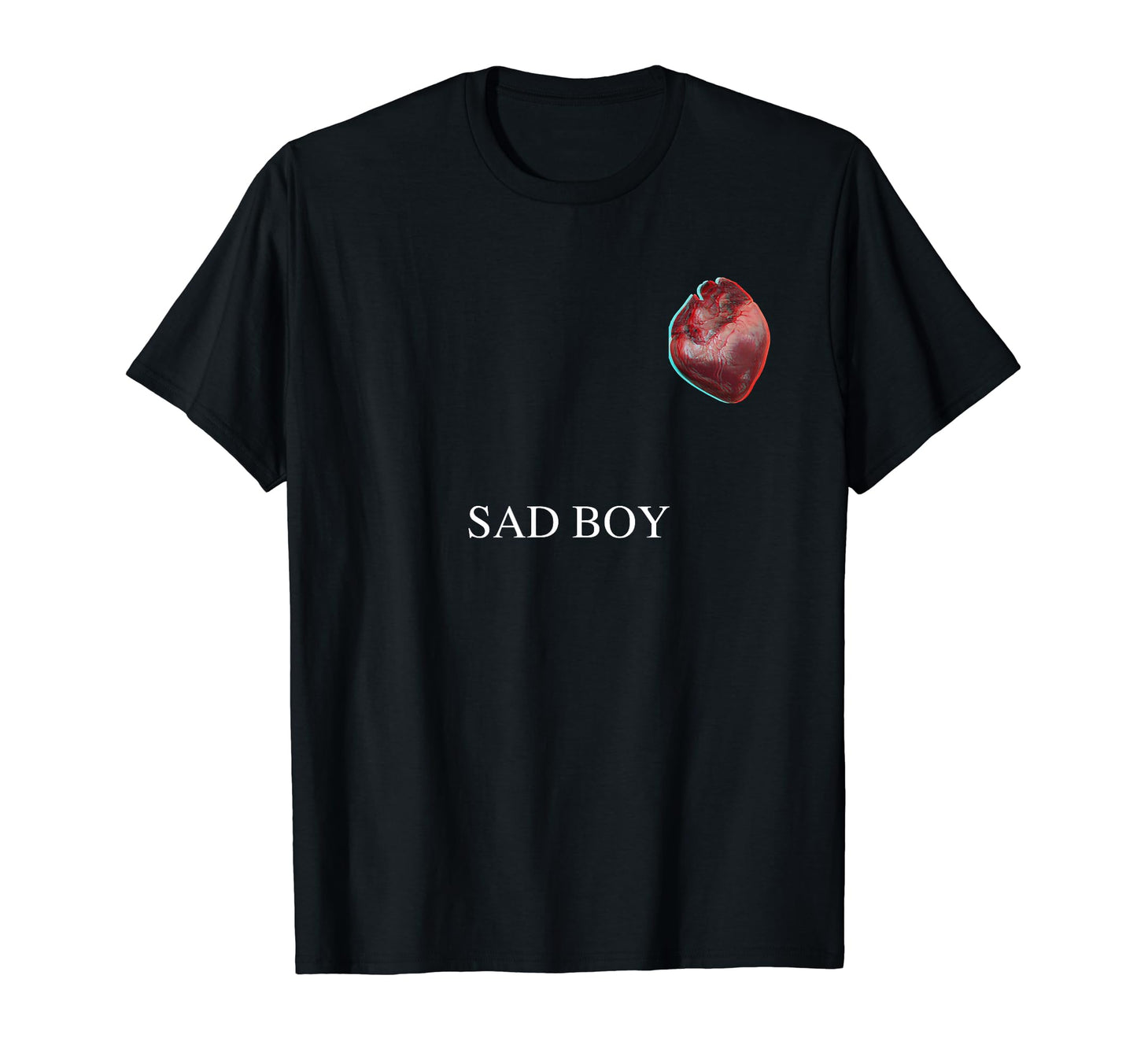 Vaporwave Aesthetic Sad Heart T-Shirt - Aesthetic Graphic Men Women - T-Shirt, Sweatshirt, Hoodie