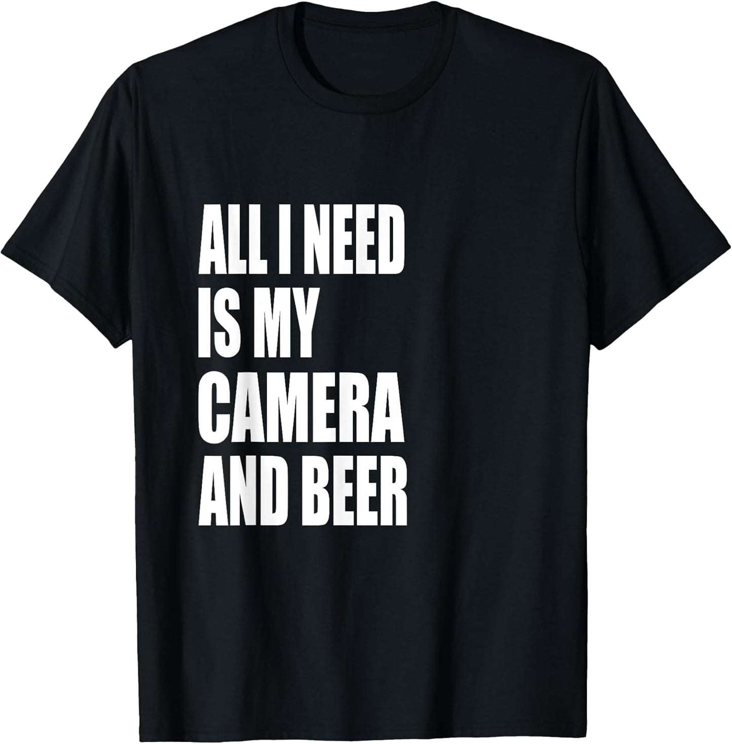 Camera Beer funny Photograpy Filming Photo Design - Adult & Kids T-Shirts, Sweatshirts & Hoodies apparel design preview 1