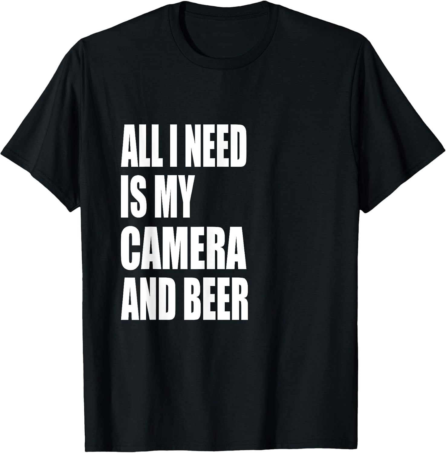 Camera Beer funny Photograpy Filming Photo Design - Adult & Kids T-Shirts, Sweatshirts & Hoodies apparel design preview 1
