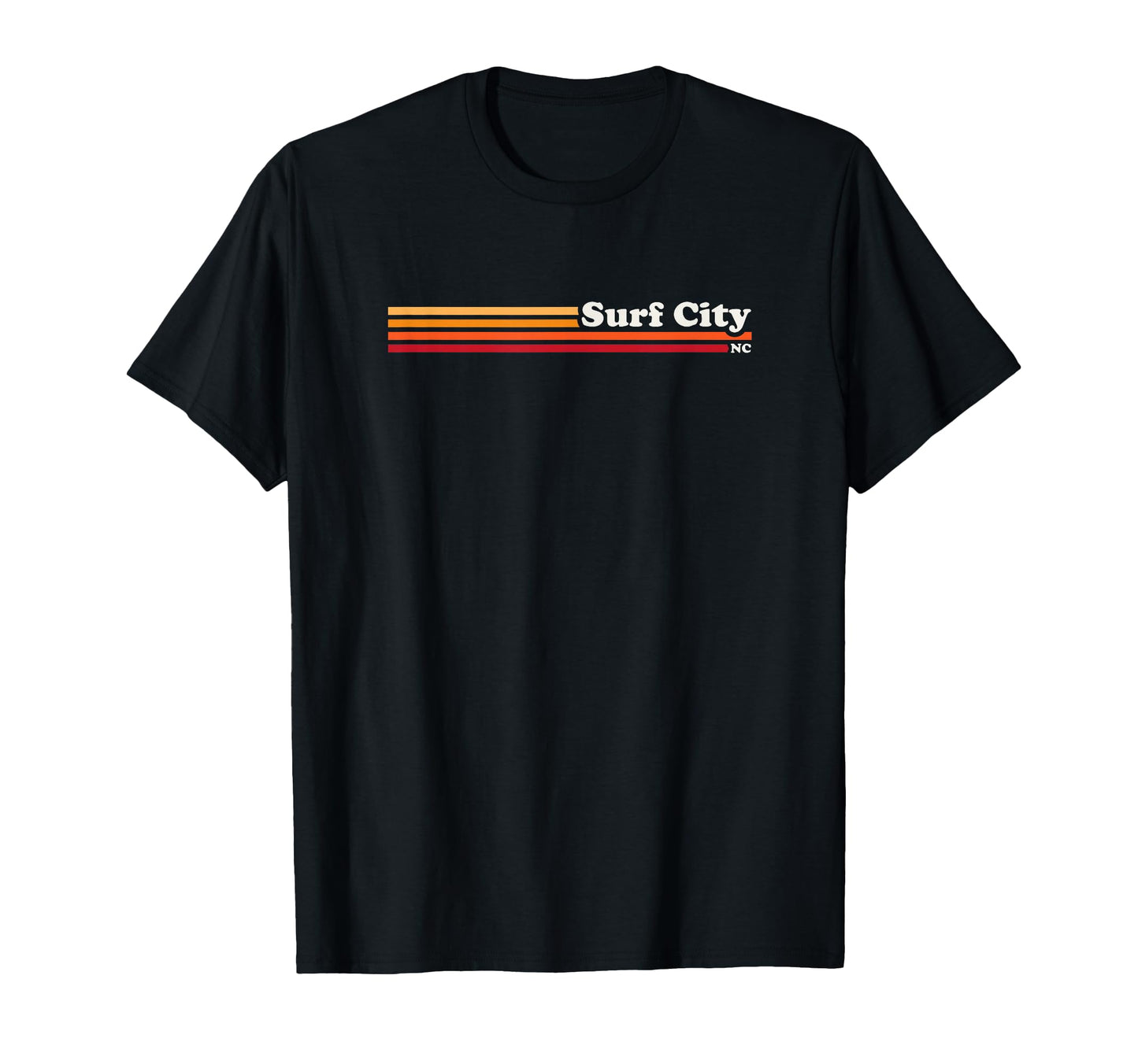 1980S Surf City North Carolina T-Shirt - Aesthetic Graphic Men Women - T-Shirt, Sweatshirt, Hoodie