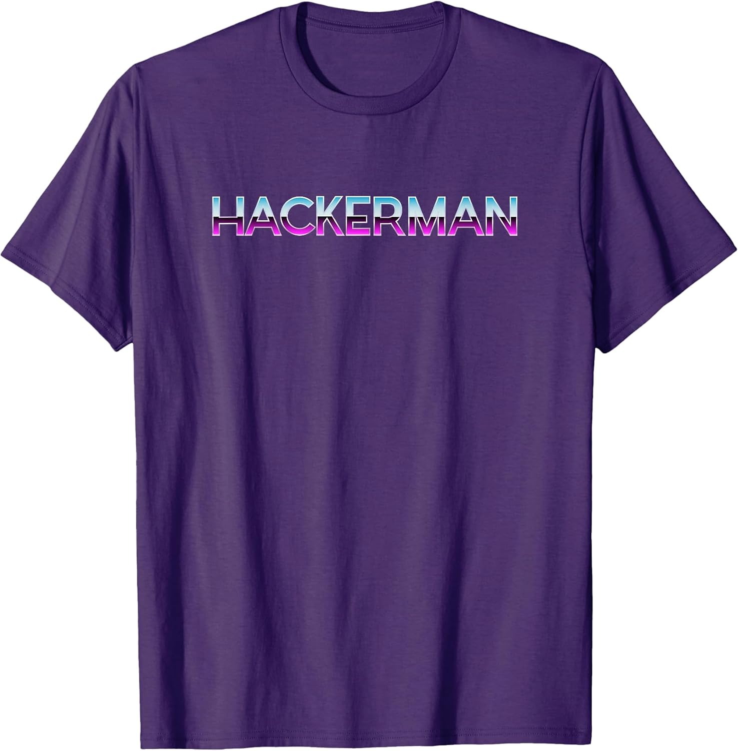 Hackerman Funny for Hackers White Hat - Adult & Kids T-Shirts, Sweatshirts & Hoodies apparel design preview 1