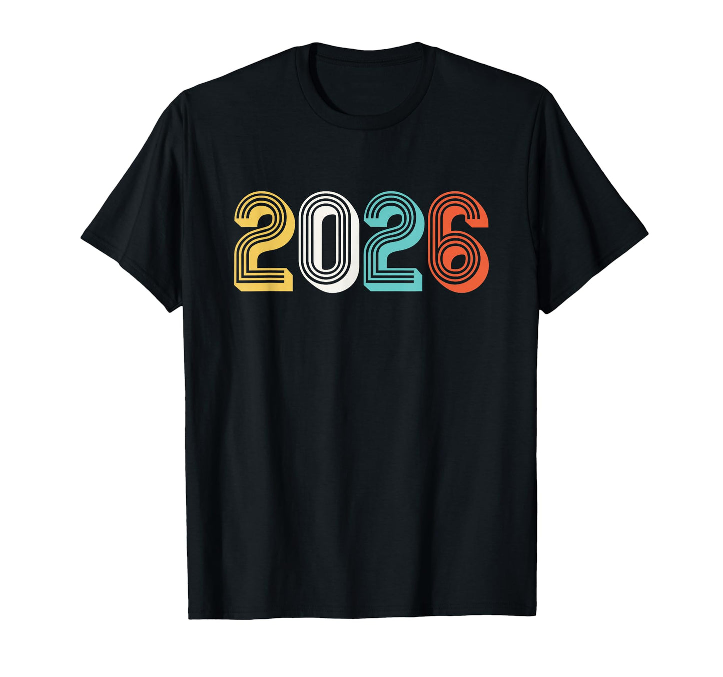 2026 New Year Vibes Typography T-Shirt - Custom Art Print for Adults - T-Shirt, Sweatshirt, Hoodie