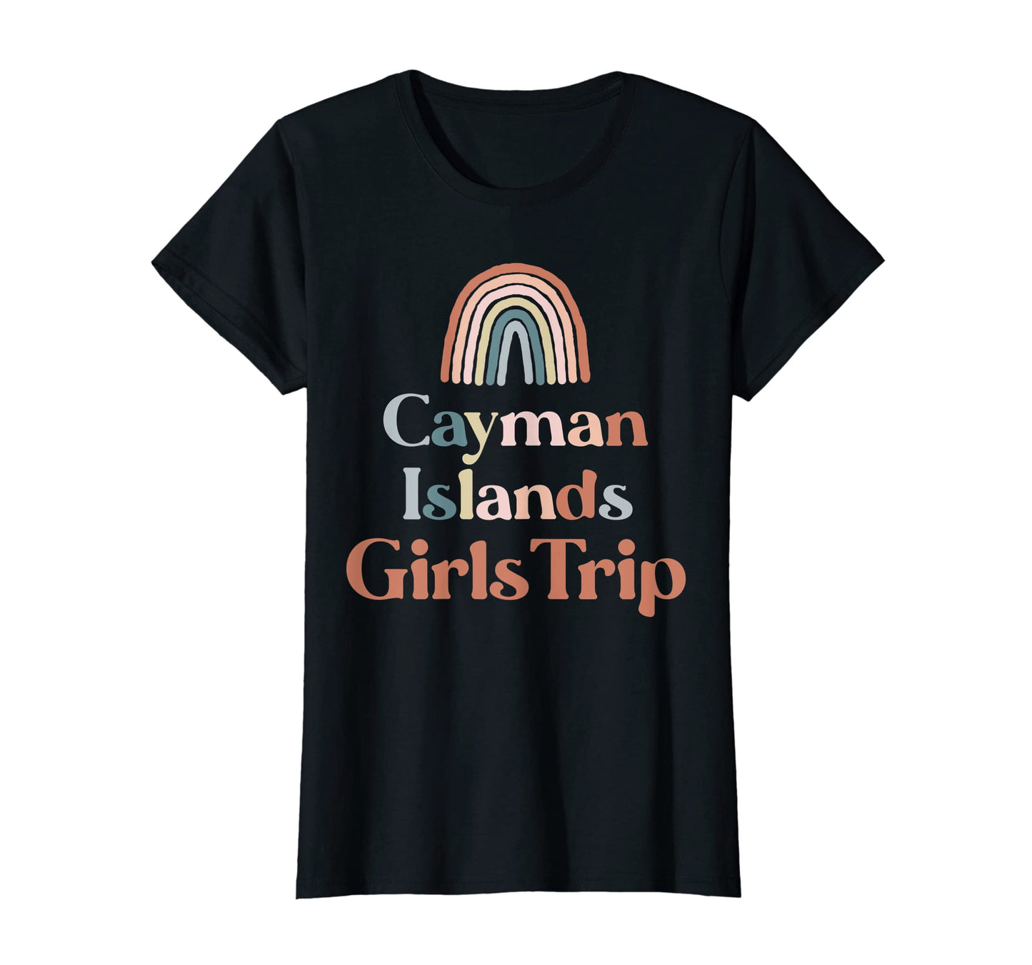 Womens Cayman Islands Trip Boho T-Shirt - Minimalist Print Men Women - T-Shirt, Sweatshirt, Hoodie