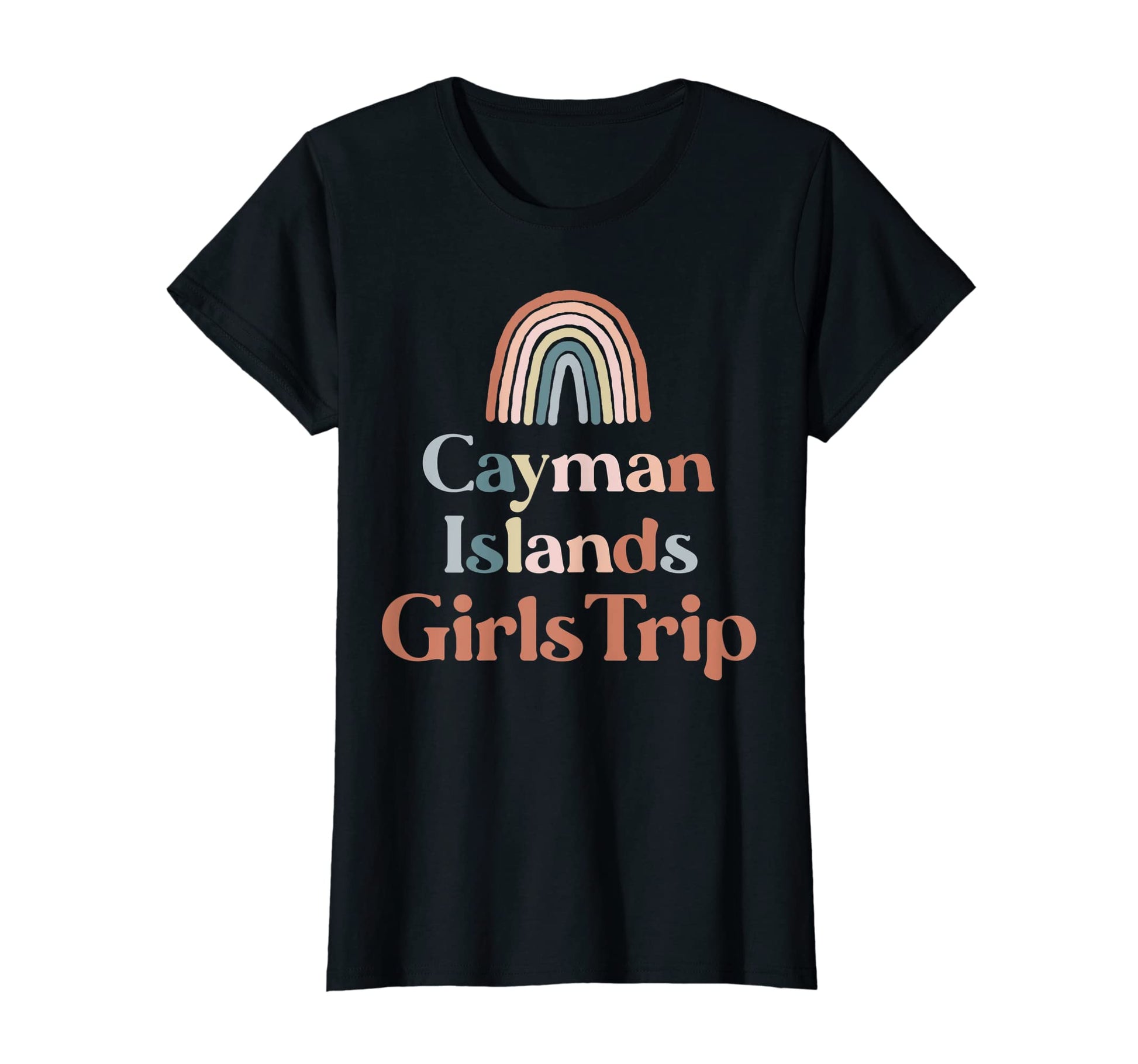Womens Cayman Islands Trip Boho T-Shirt - Minimalist Print Men Women - T-Shirt, Sweatshirt, Hoodie