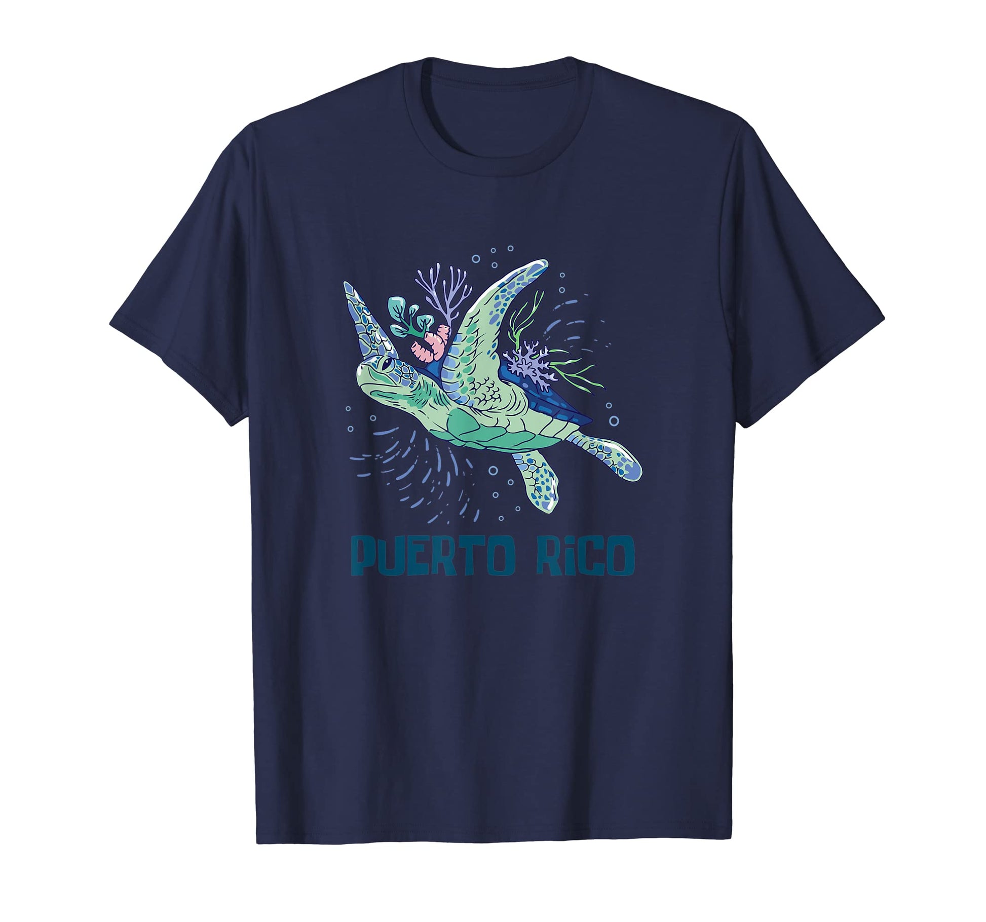 Sea Turtle Puerto Rico Vacation Boho T-Shirt - Minimalist Print for Adults - T-Shirt, Sweatshirt, Hoodie